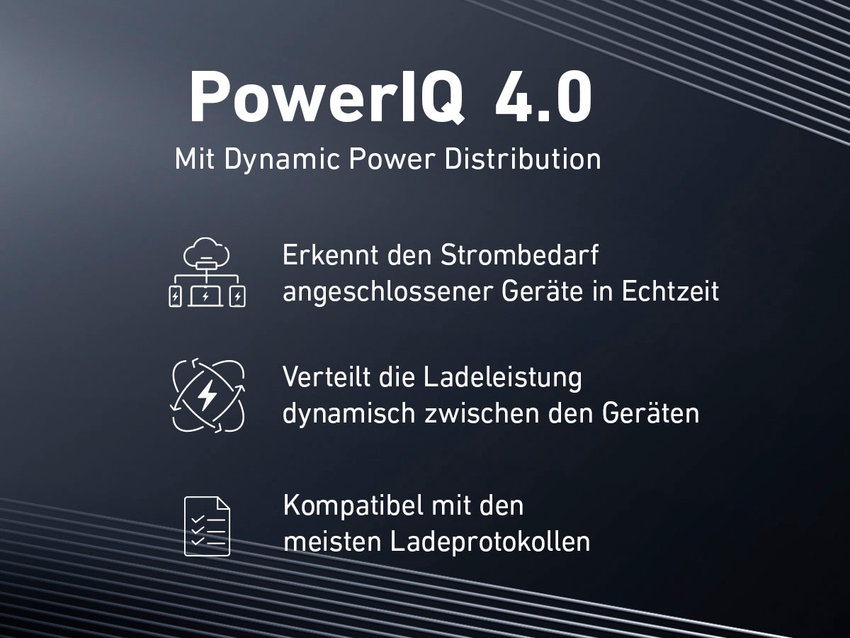 Anker Smartphone-Ladegerät »737 GaN III 3-Port«