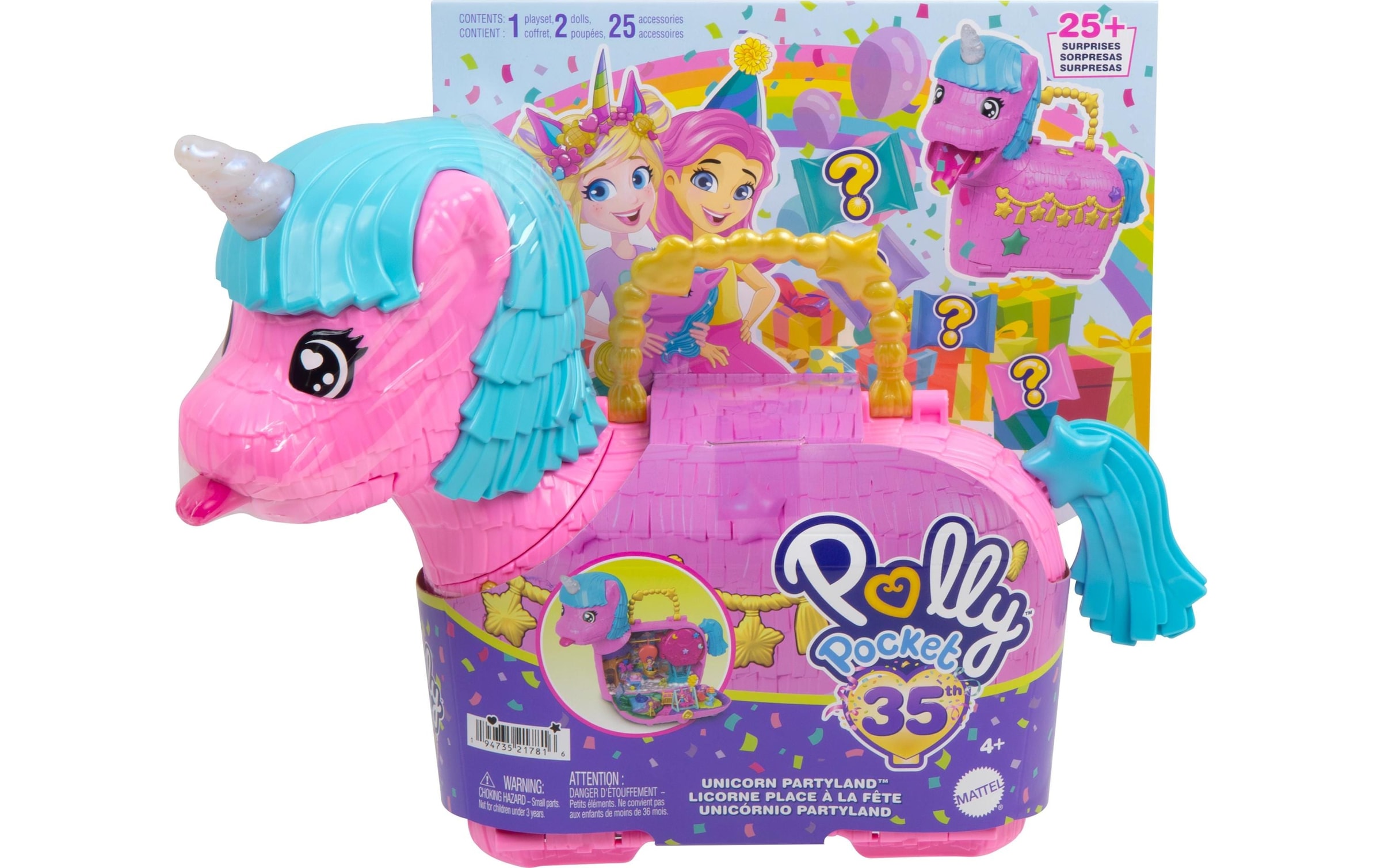 Polly Pocket Spielwelt »35th Special Unicorn Party«