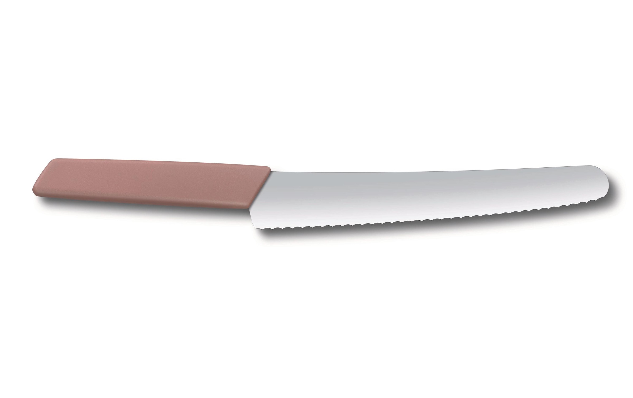 Victorinox Brotmesser »Swiss Modern Rosa«, (1 tlg.)