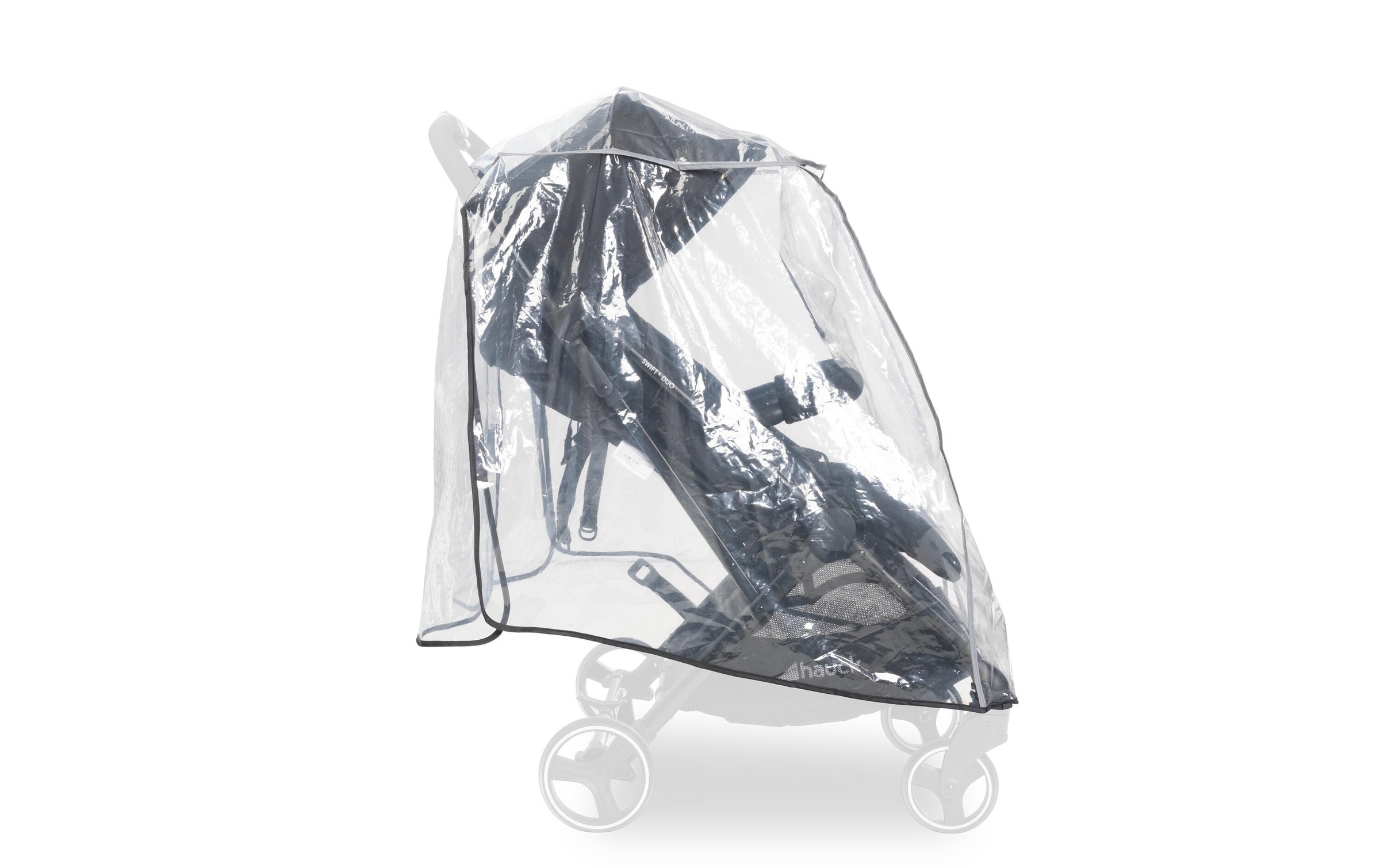 Hauck Kinderwagen-Regenschutzhülle »Duo transparent«