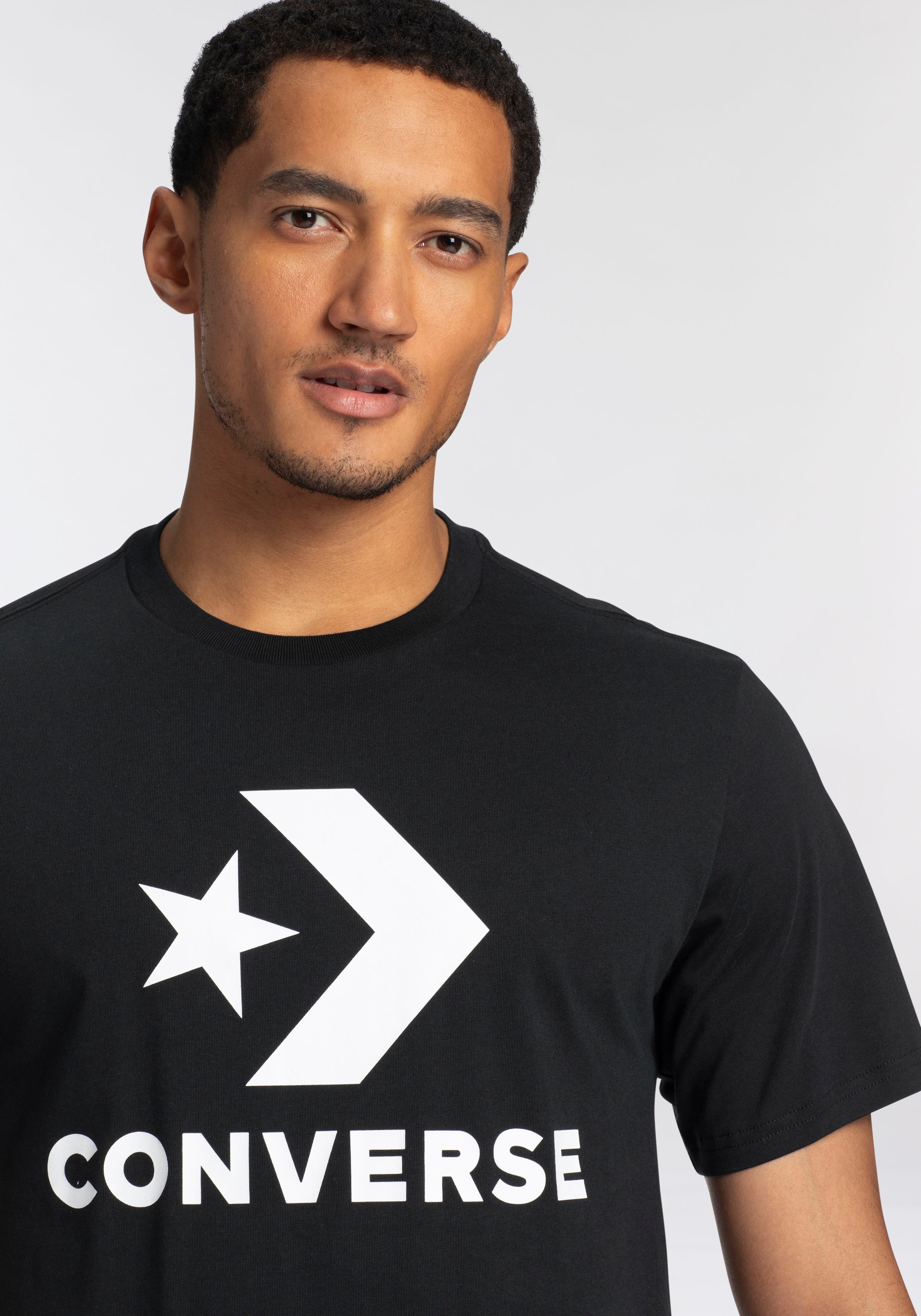 Converse T-Shirt »GO-TO STAR CHEVRON TEE«, (1 tlg.), Unisex