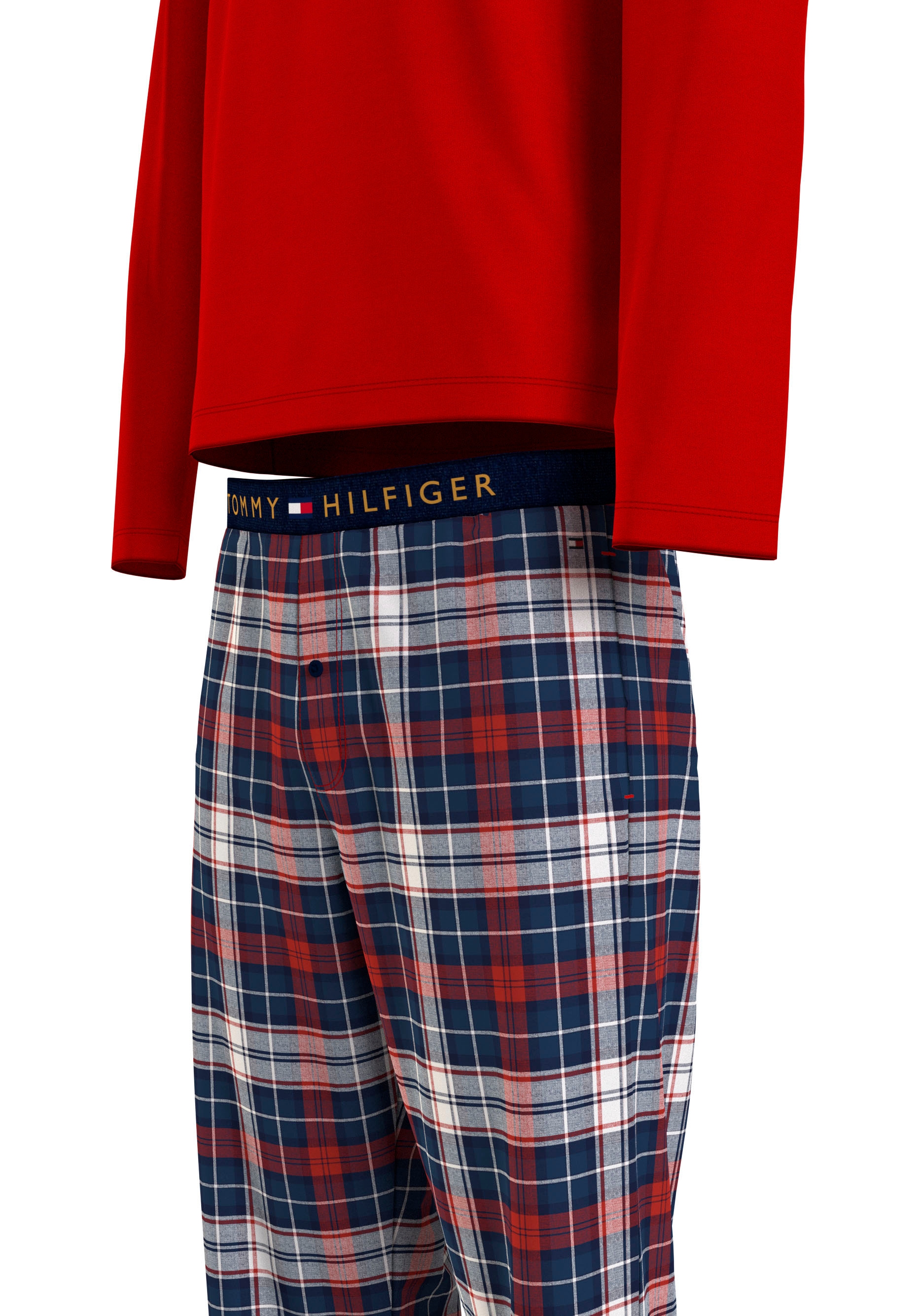 Underwear tlg.), (2 FLANNEL«, »LS Markenlabel mit online Hilfiger SET Jelmoli-Versand PANT kaufen Tommy Pyjama |