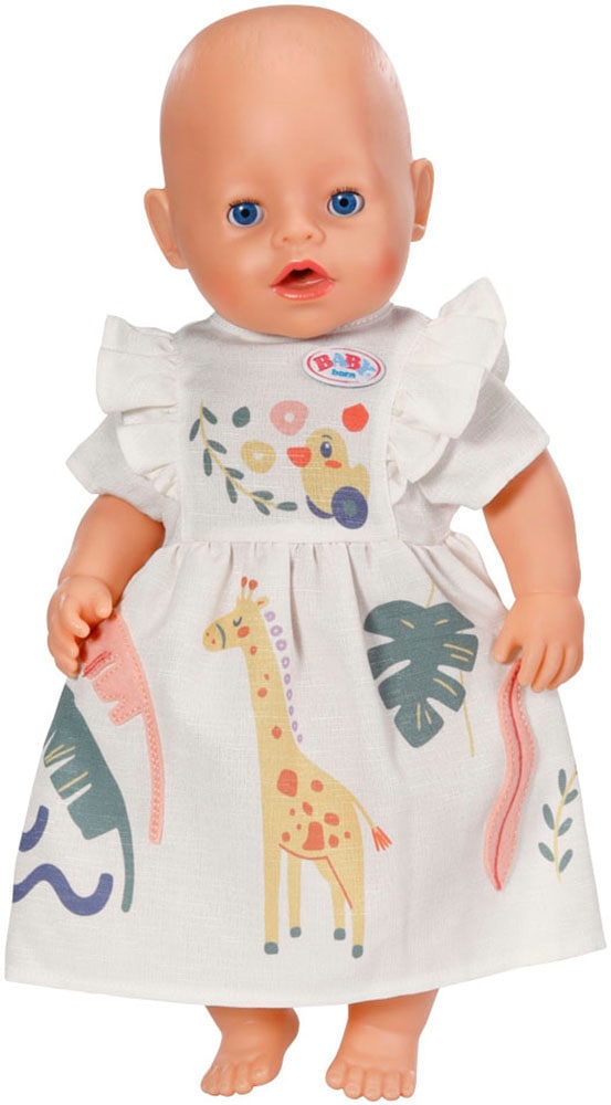 Baby Born Puppenkleidung »Kleid Giraffe, 43 cm«, mit Kleiderbügel