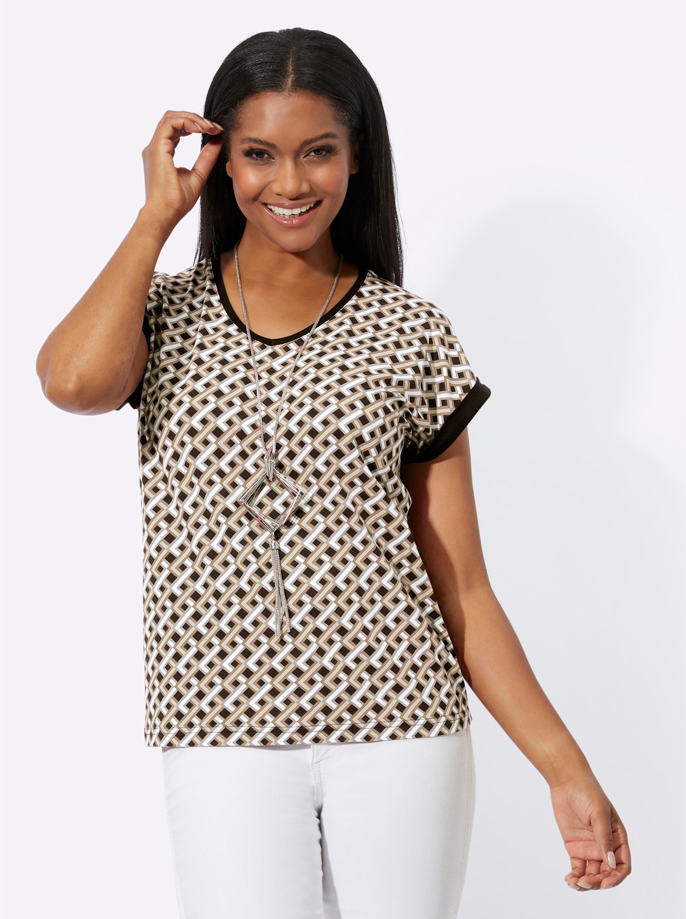 Inspirationen V-Shirt »V-Shirt« 1 Stk.