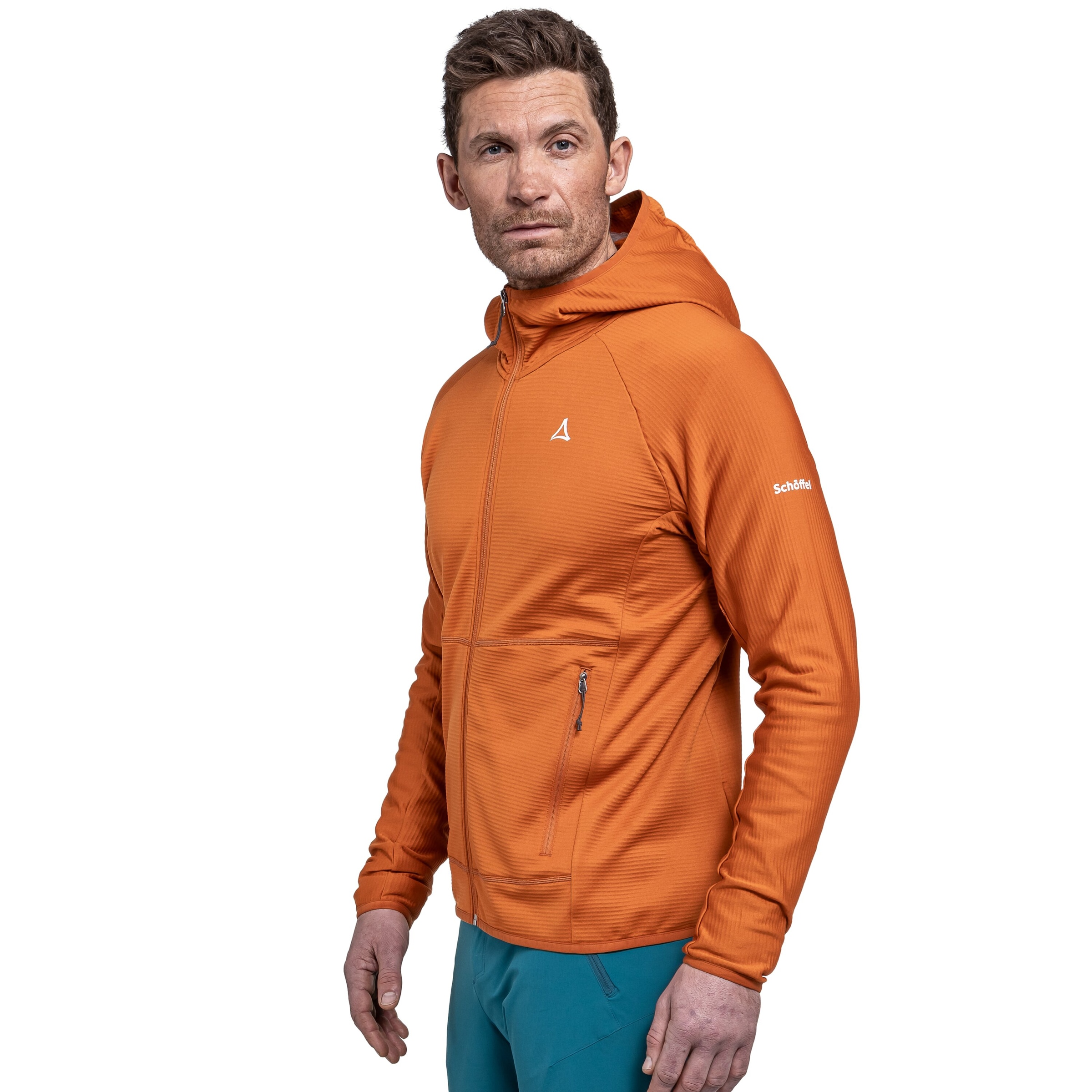 Schöffel Fleecejacke »Fleece Hoody Style Cascata MNS«, mit Kapuze, Wärmend, atmungsaktiv Übergangsjacke