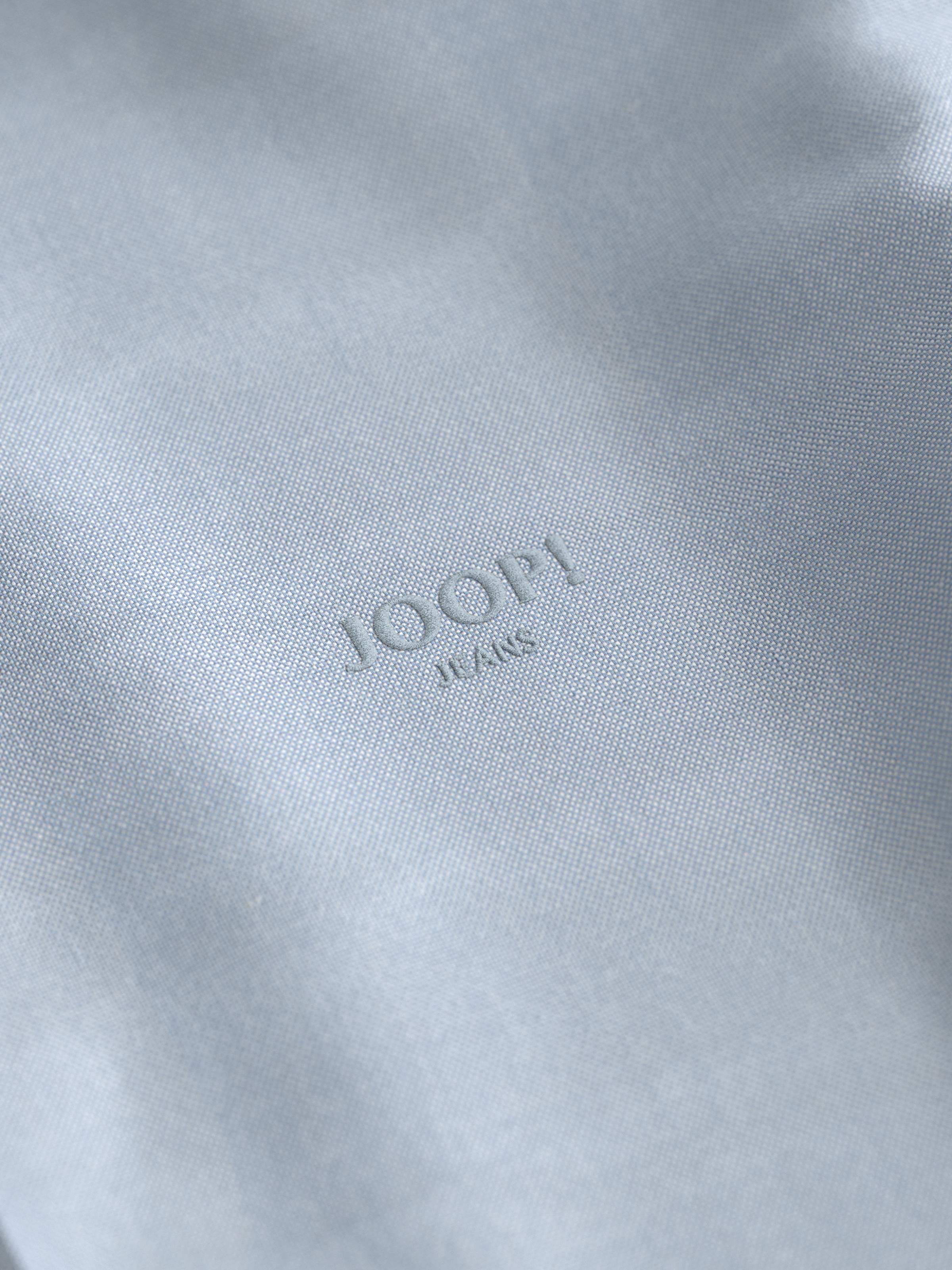 Joop Jeans Langarmhemd »Haven3-W«, Mit Ton-in Ton Markenlogoprint auf der Brust