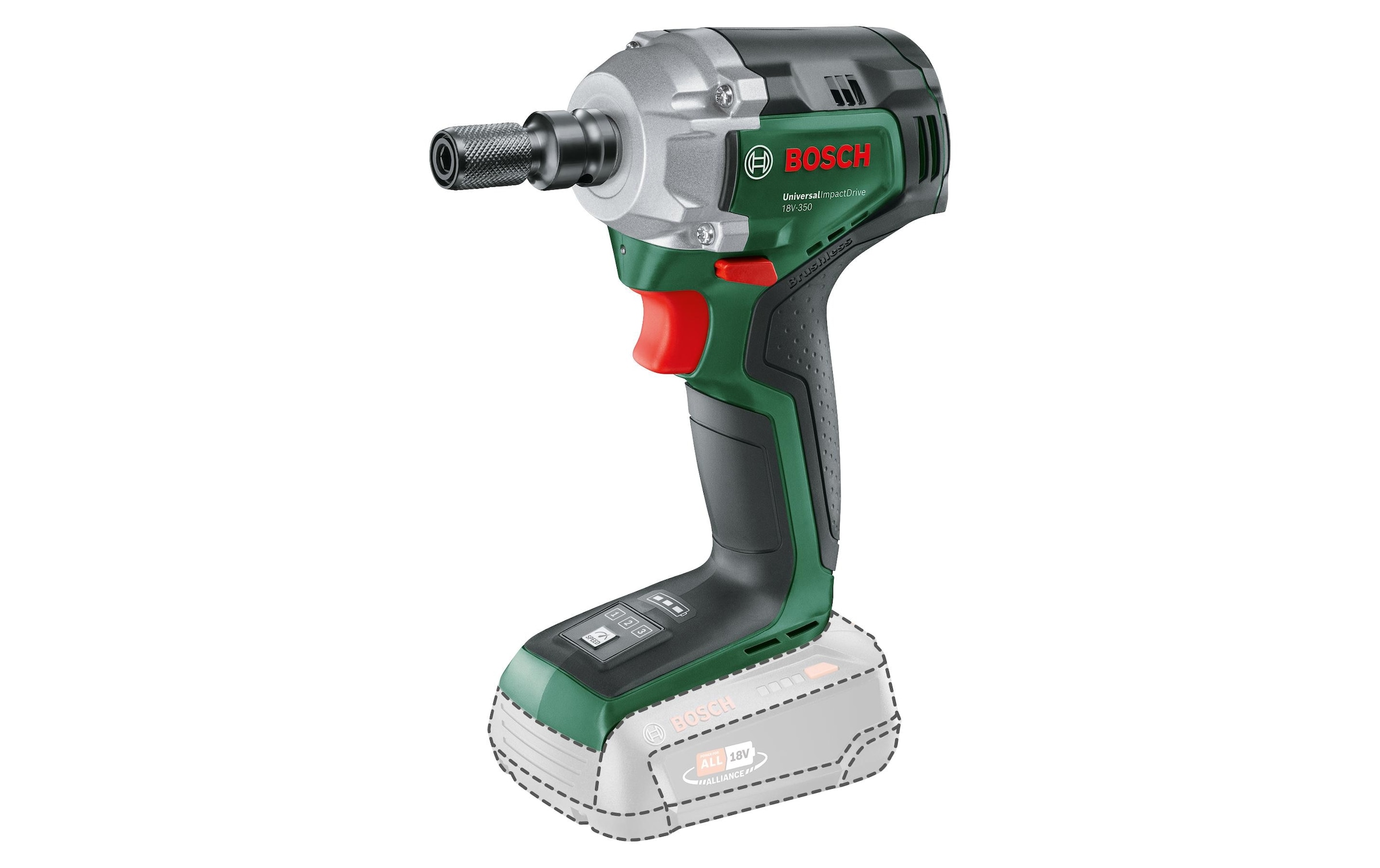 BOSCH Akku-Schlagschrauber »UniversalImpactDrive 18 V-350«