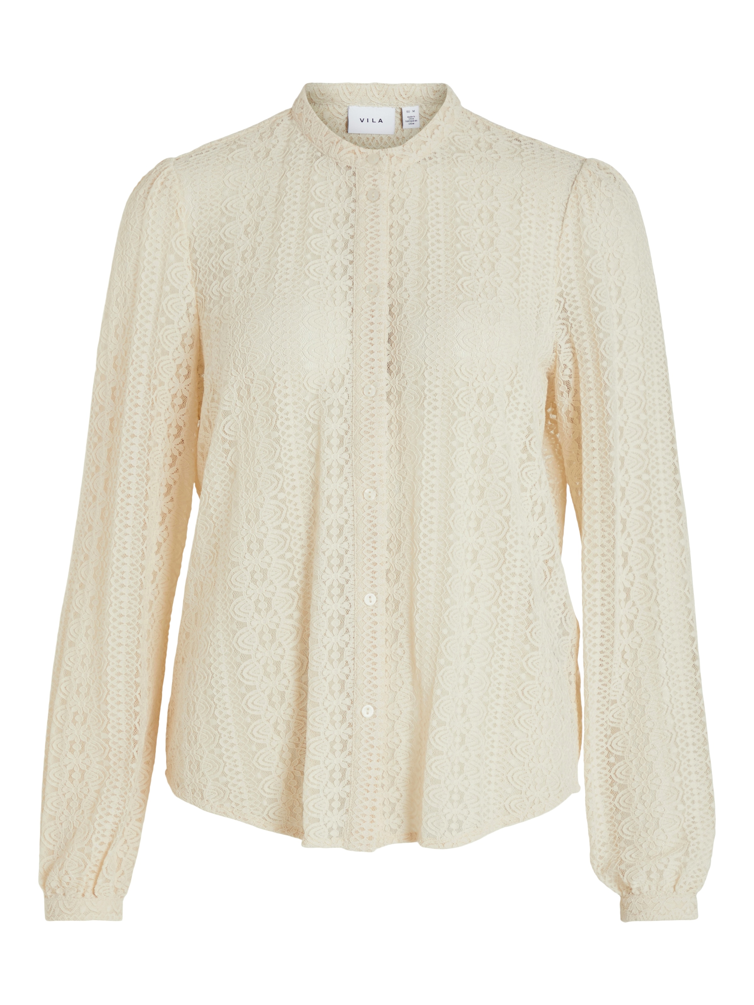 Vila Blusenshirt »VICHIKKA LACE L/S SHIRT- NOOS«