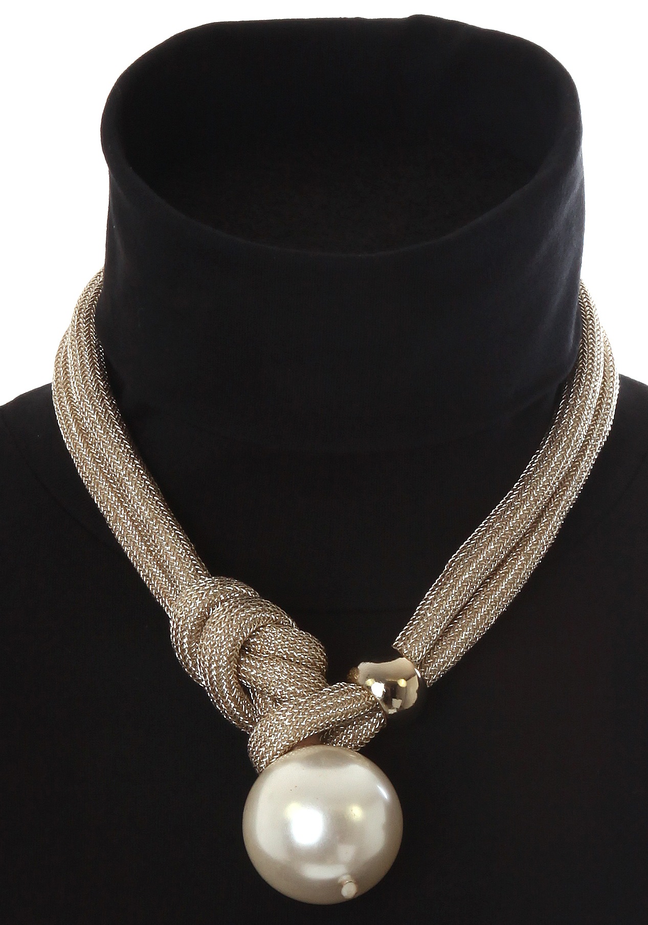 Firetti Collier "elegant, auffallend, im mehrreihigen Stil" mit Acrylperle