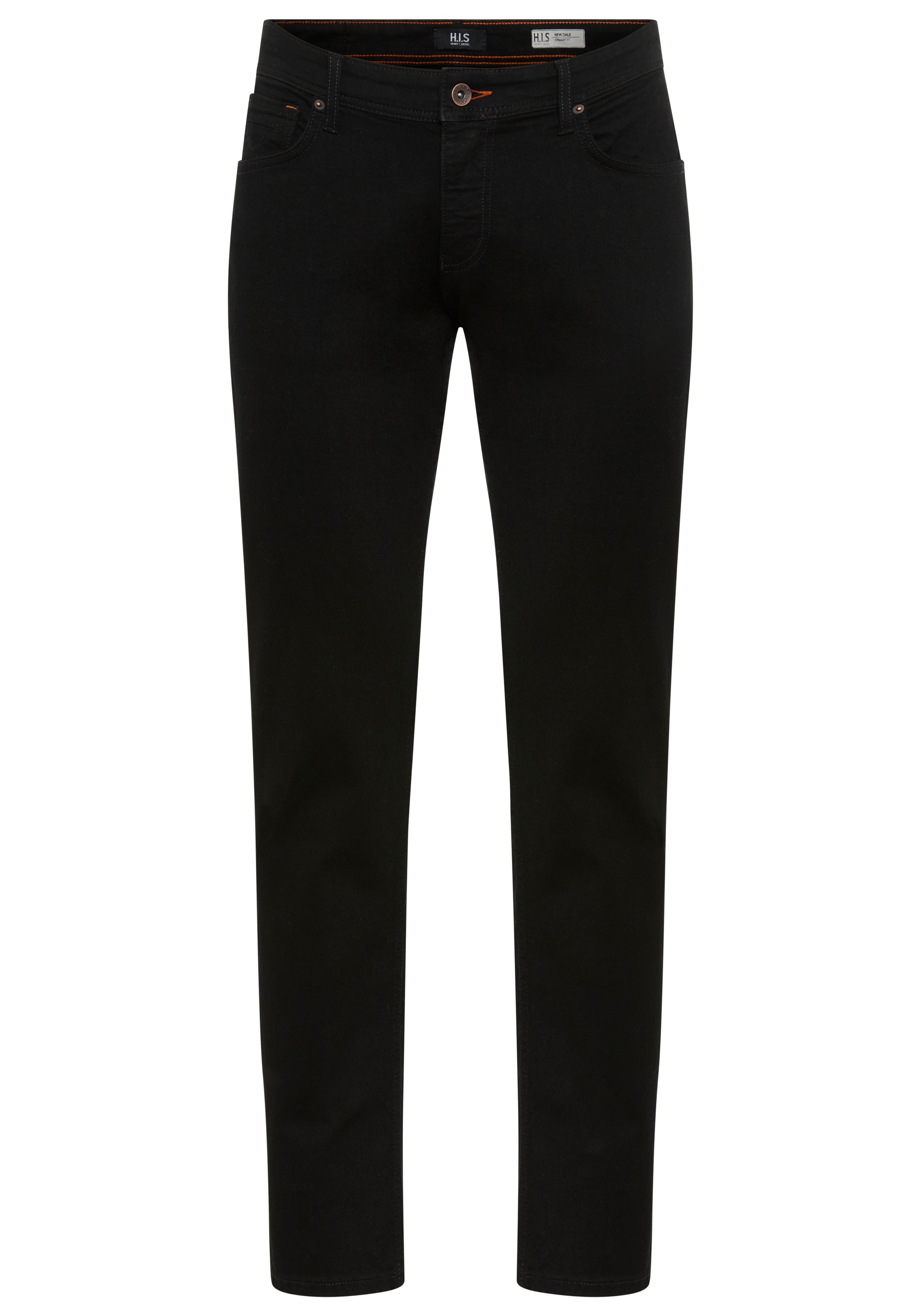 H.I.S Straight-Jeans »NEW DALE«, gerades Bein, mit Used-Effekten, niedrige Leibhöhe
