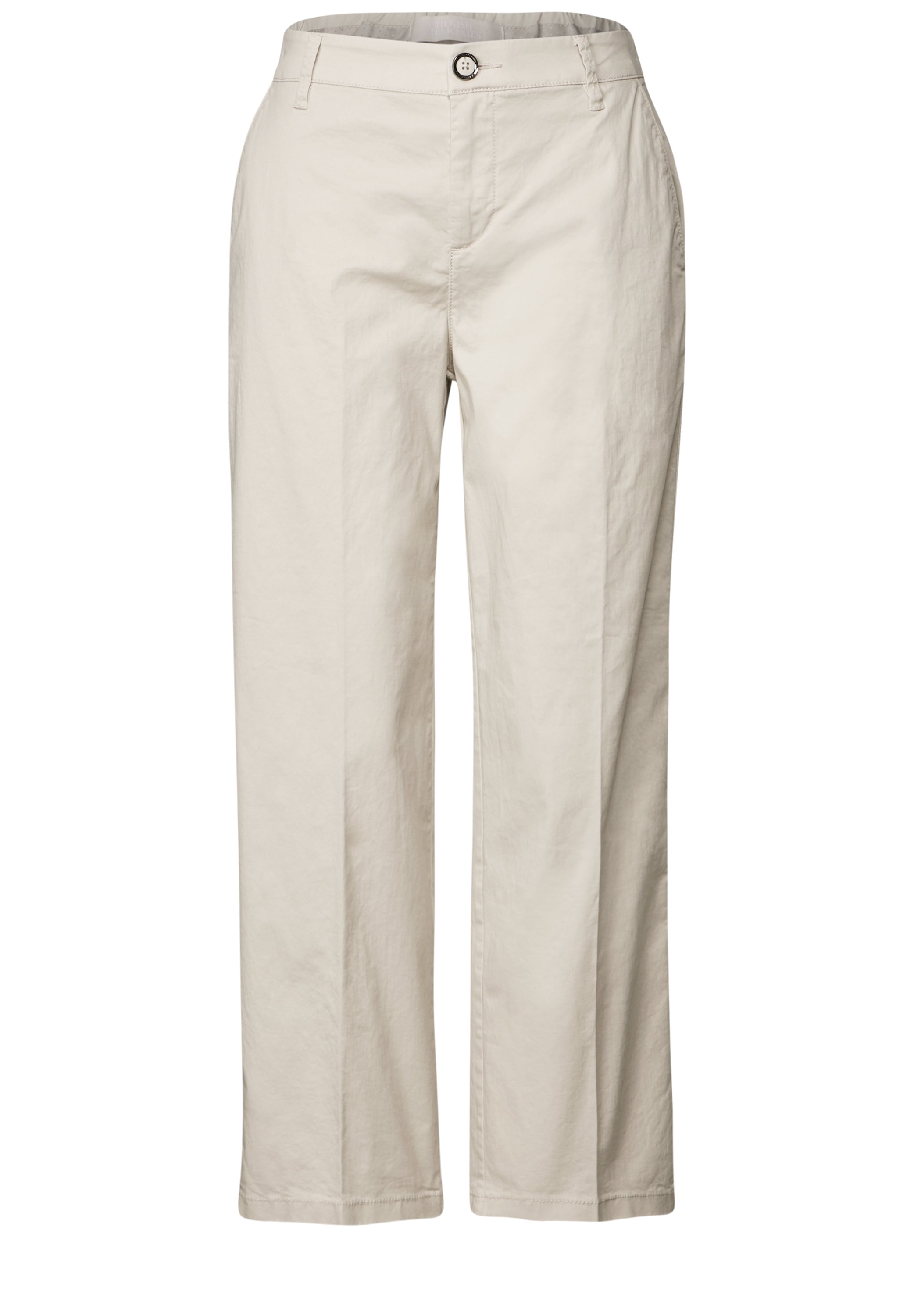 STREET ONE Chinohose, mit elastischem Bund hinten