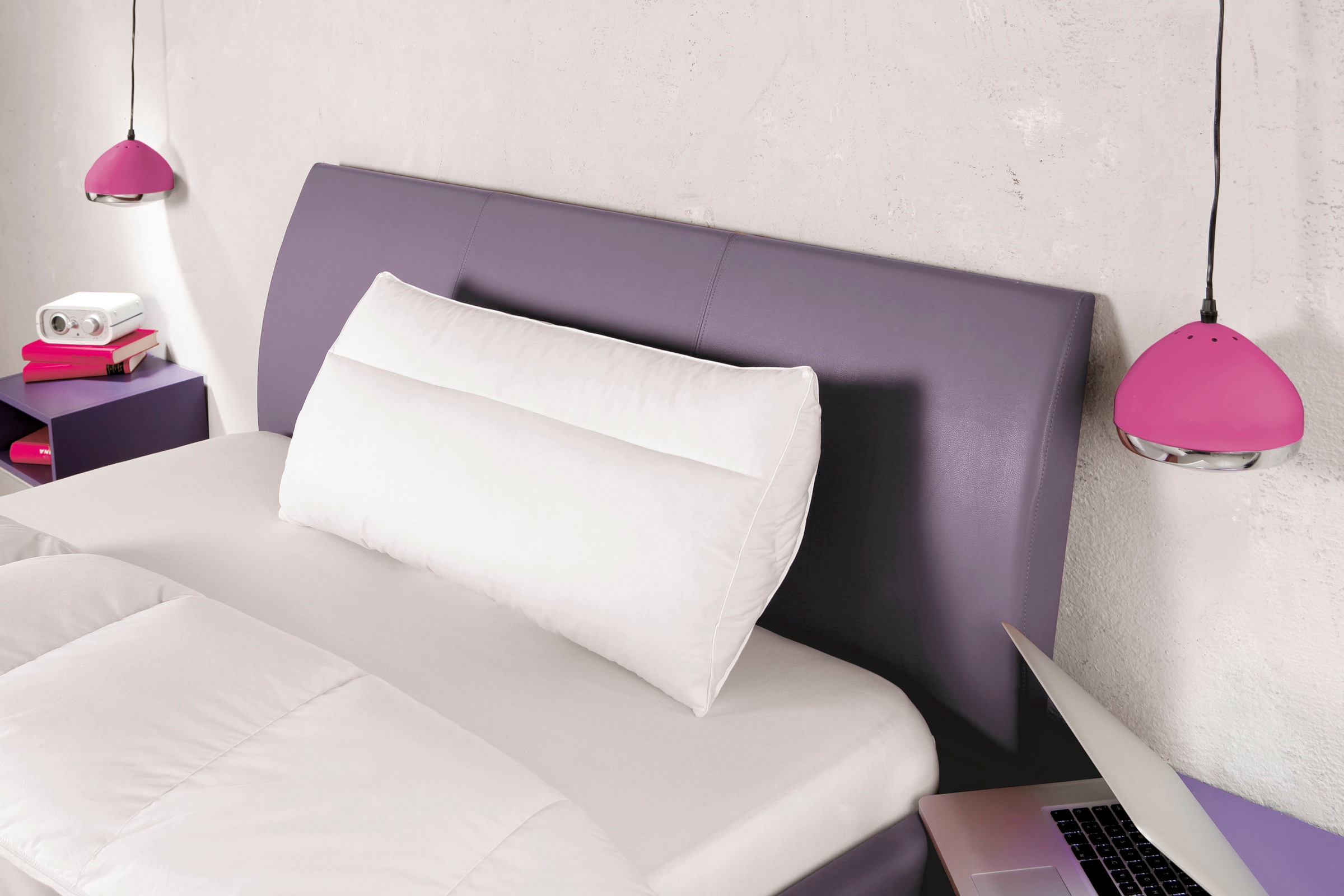 Haeussling Federkissen "BodyPerfect ModernLine" Füllung: 70Federn30Daunen 1 Stk. tlg. Ideal für Seitenschläfer