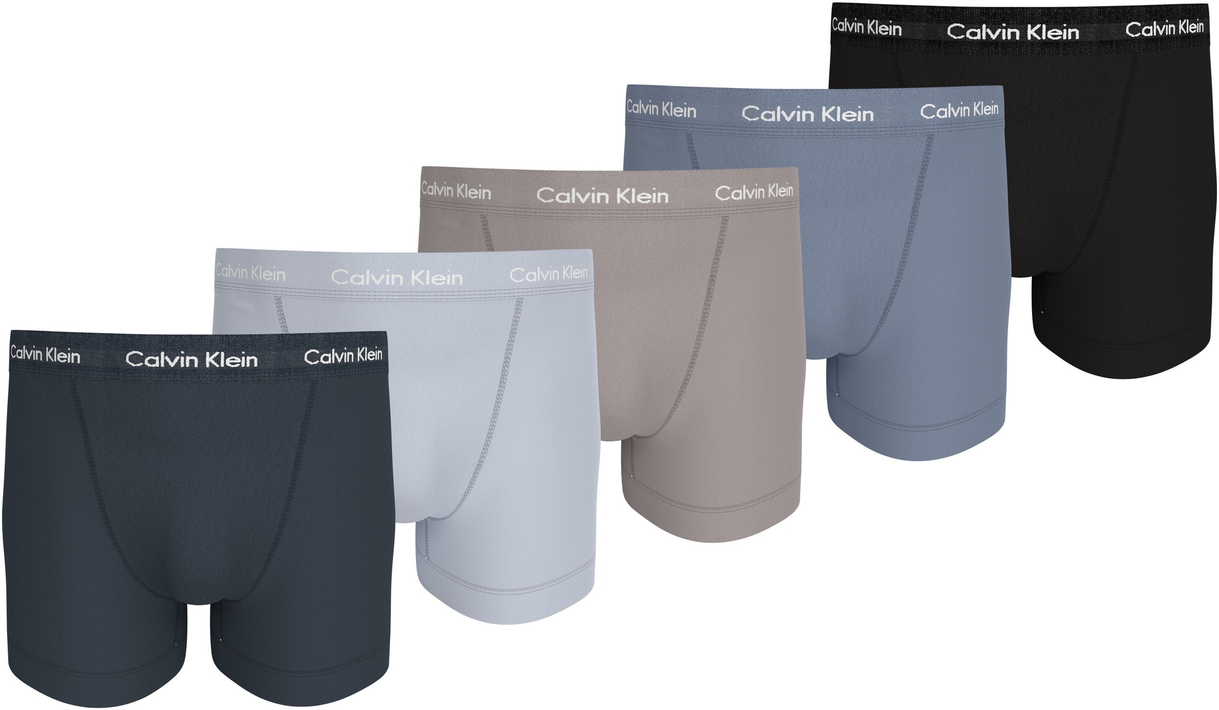 Calvin Klein Underwear Trunk »TRUNK 5PK« Packung, 5er-Pack, 5 Stk. mit Logo-Elastikbund