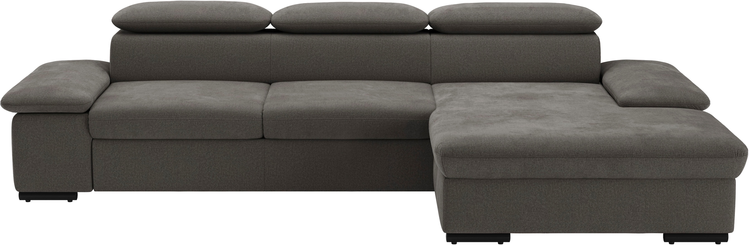 sit&more Ecksofa »Alcudia L-Form«, wahlweise mit Bettfunktion