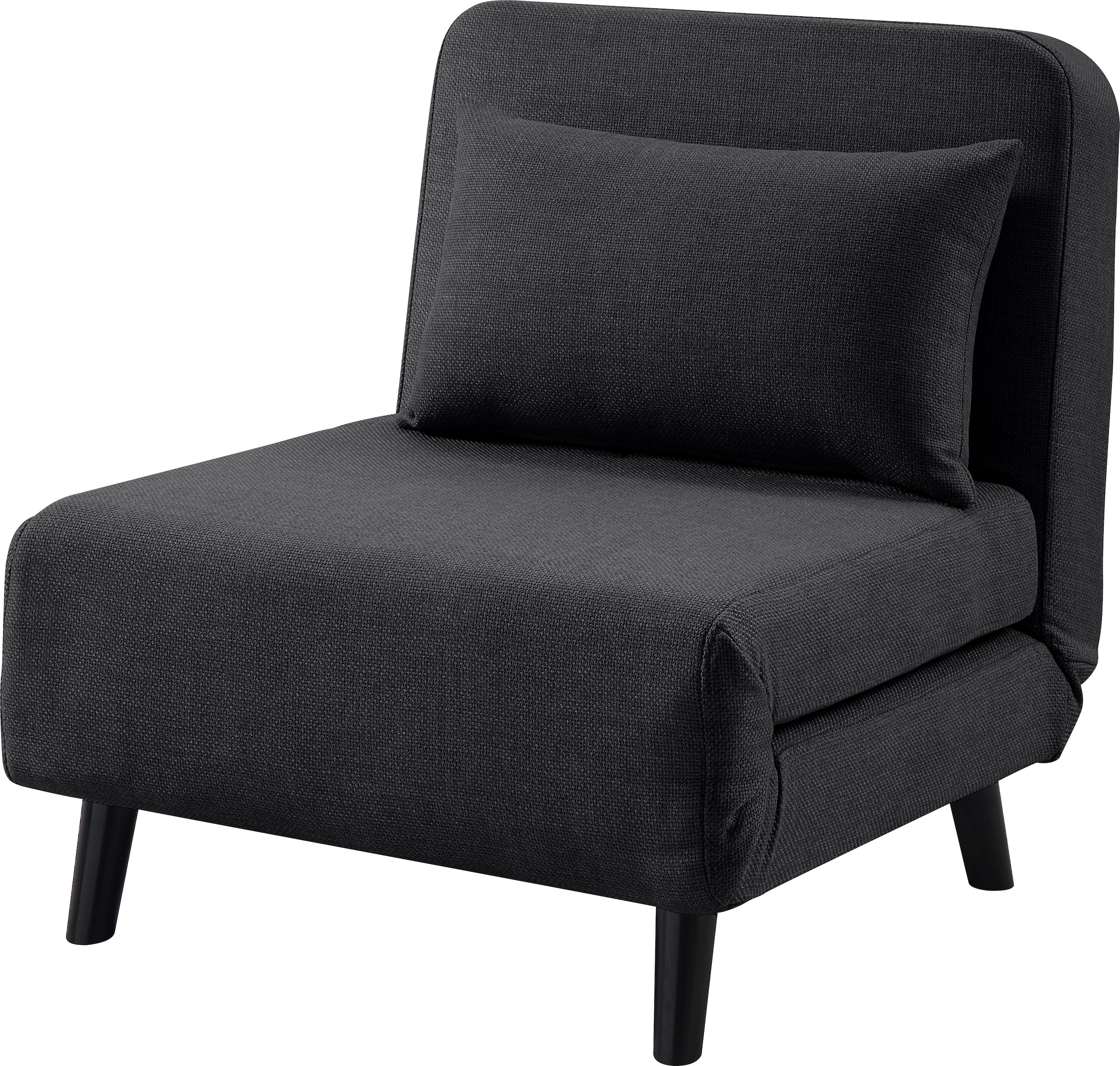 ATLANTIC home collection Sessel »Robby«, inkl. Bettfunktion, mehrfach verstellbar, Strukturbezug