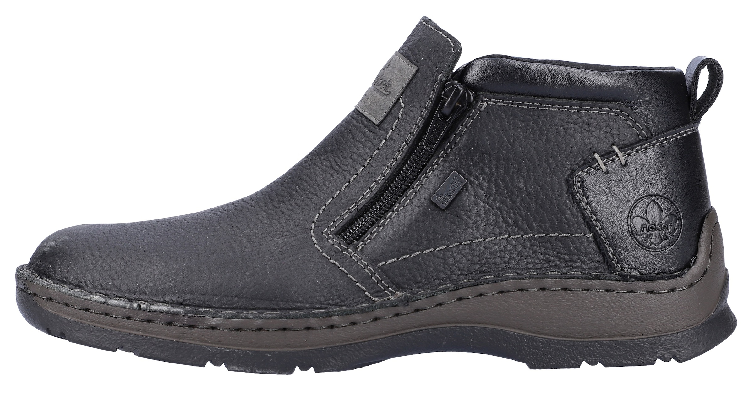 Rieker Winterstiefelette, mit beidseitigen Reissverschlüssen