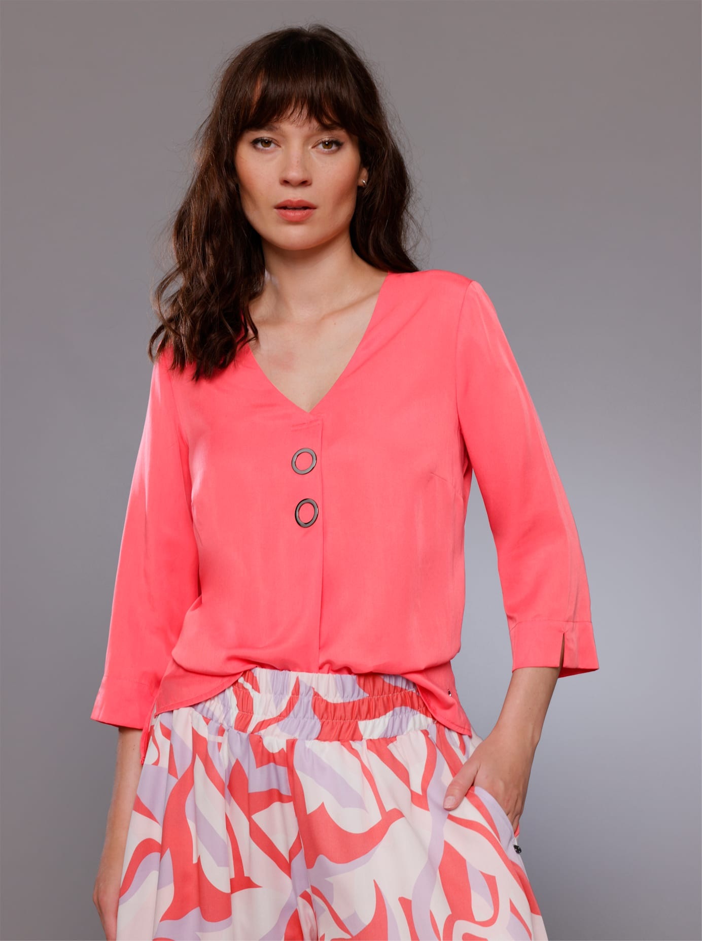 CREATION L PREMIUM Druckbluse