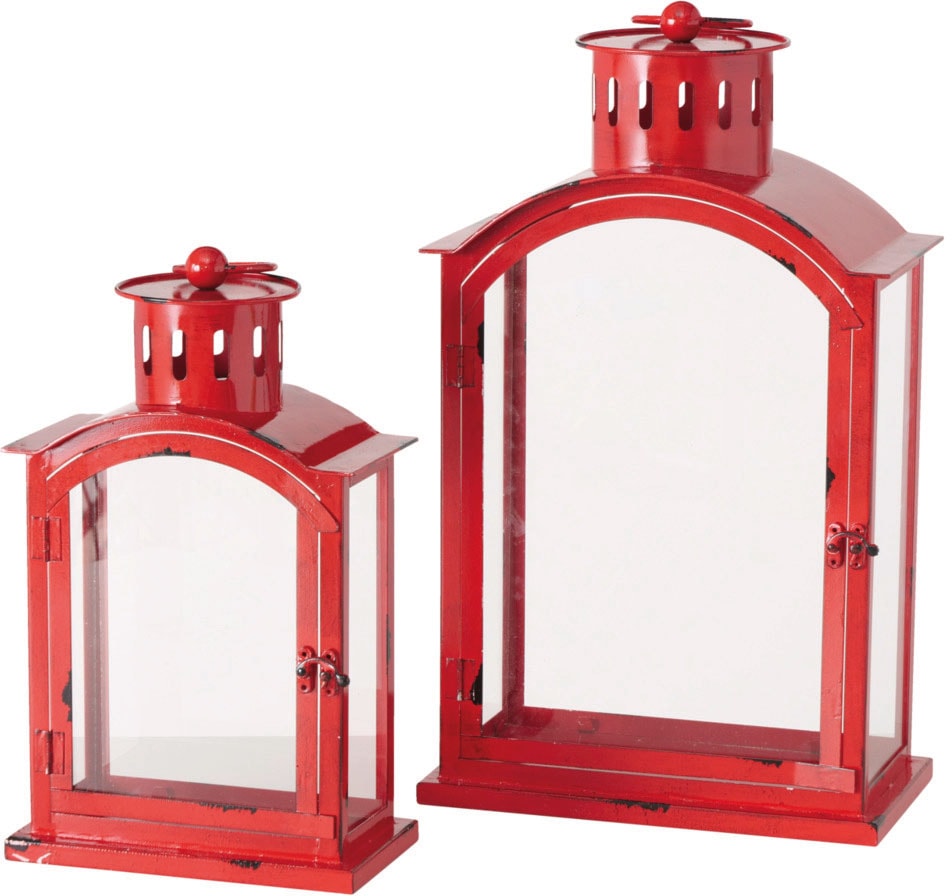 Online | rot«, im 3er BOLTZE Shop »Weihnachtsdeko Set praktischen Kerzenlaterne Jelmoli-Versand