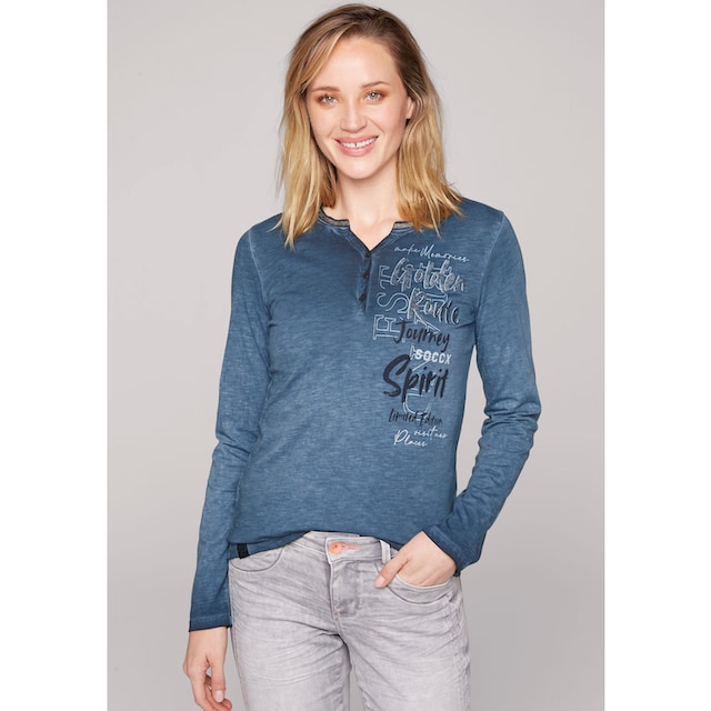 SOCCX Langarmshirt »Soccx Damen Langarmshirt« online shoppen bei  Jelmoli-Versand Schweiz