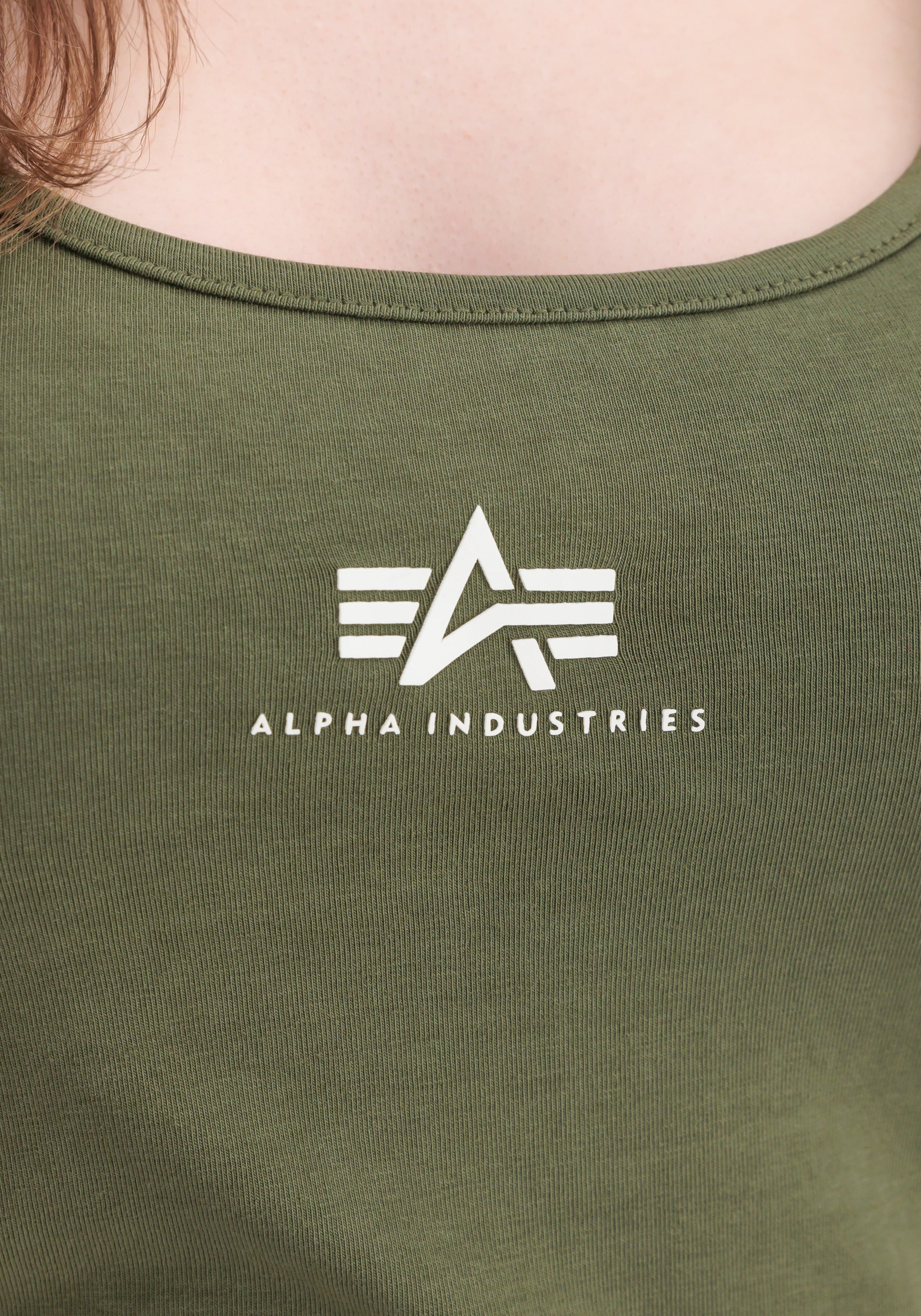 Alpha Industries Trägerkleid »ALPHA INDUSTRIES Women - Dresses Basic Dress Small Logo Wmn«