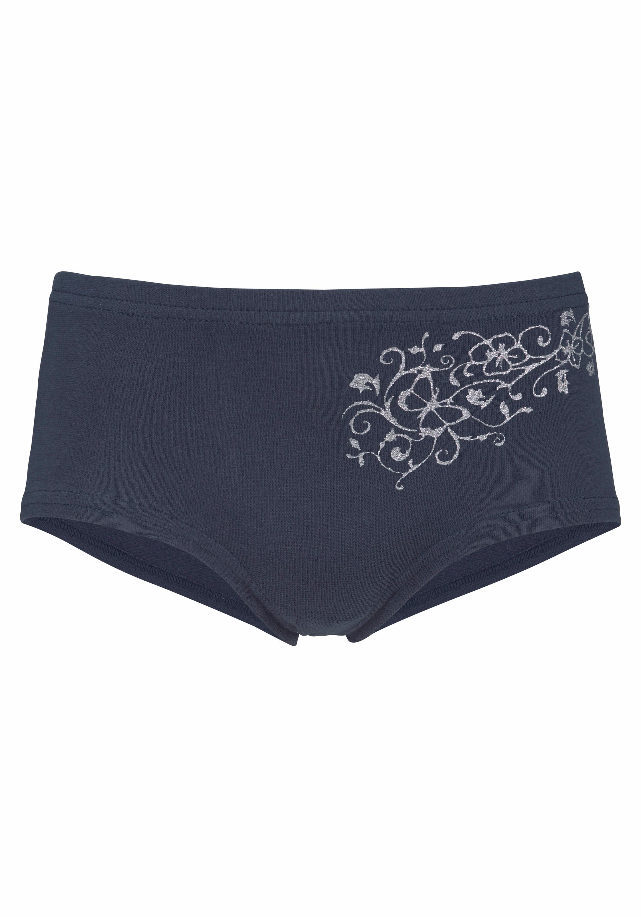 ❤ petite fleur Panty, (Packung, 4 St.), mit Glitzerdruck bestellen im  Jelmoli-Online Shop