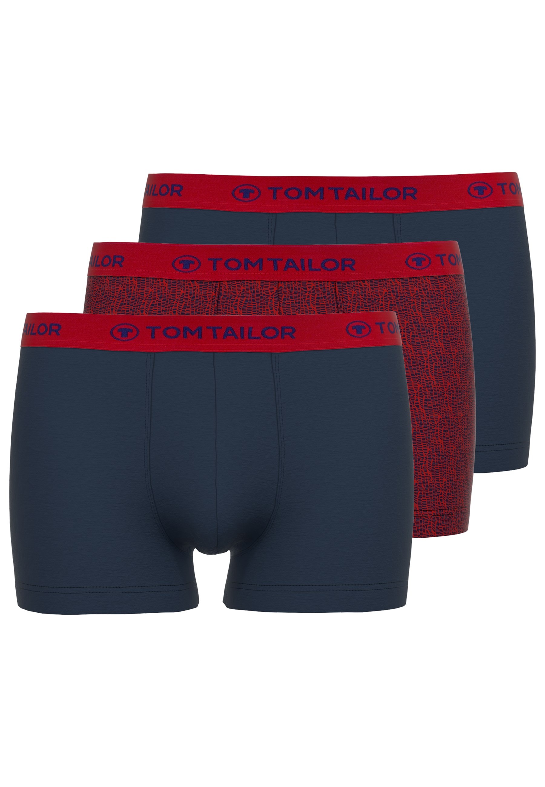 TOM TAILOR Hipster, (3er Pack), mit Logobund