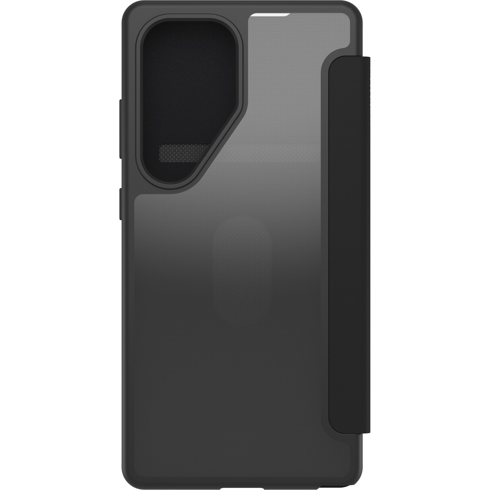 Otterbox Handyhülle »React Folio Samsung Galaxy S25 Ultra -clear/black«, Backcover, Schutzhülle, Handyschutzhülle, Case, Schutzcase, stossfest