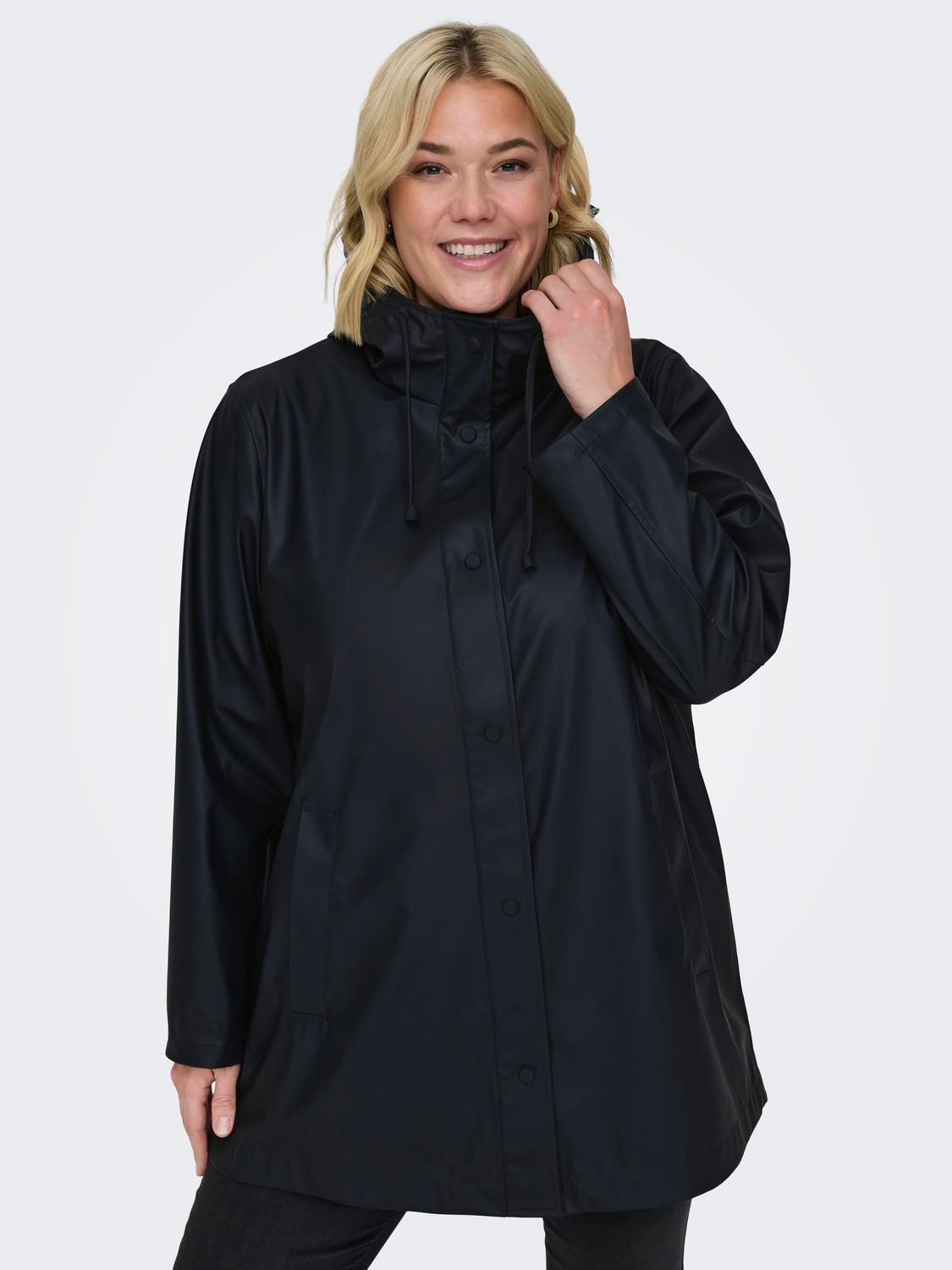 ONLY CARMAKOMA Parka »CARELLEN RAINCOAT OTW«, mit Kapuze