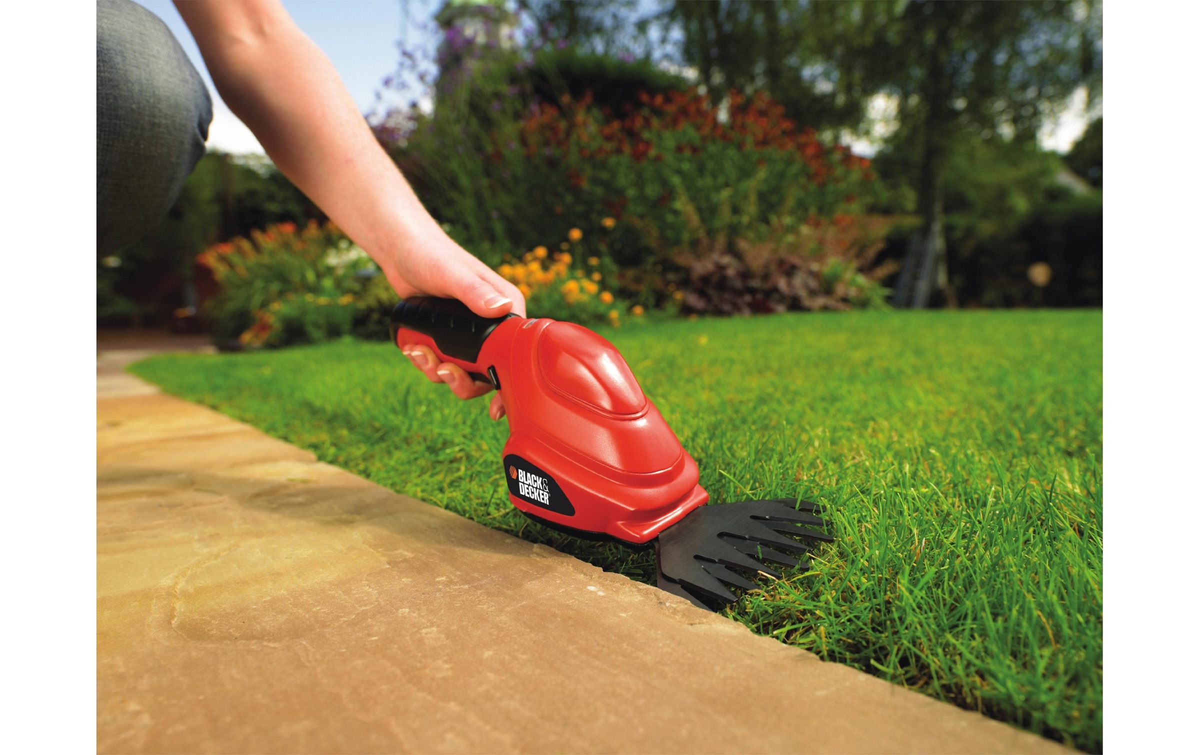 Black + Decker Akku-Grasschere »BLACK+DECKER Akku-Grasschere GSL200«