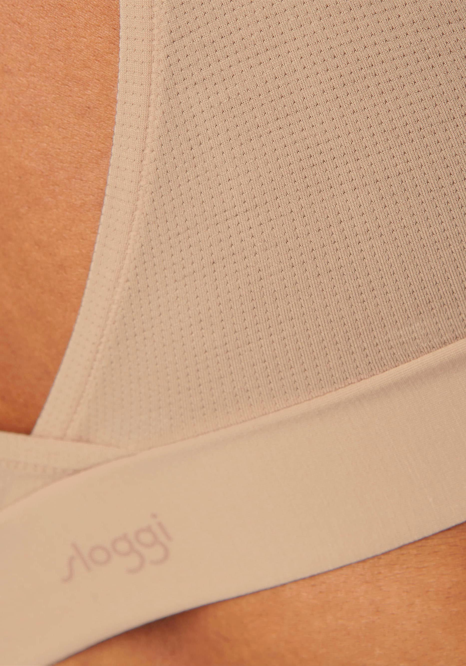 sloggi Bralette »GO Allround«, One Size, hohe Elastizität, breites Unterbrustband, sportiver Look