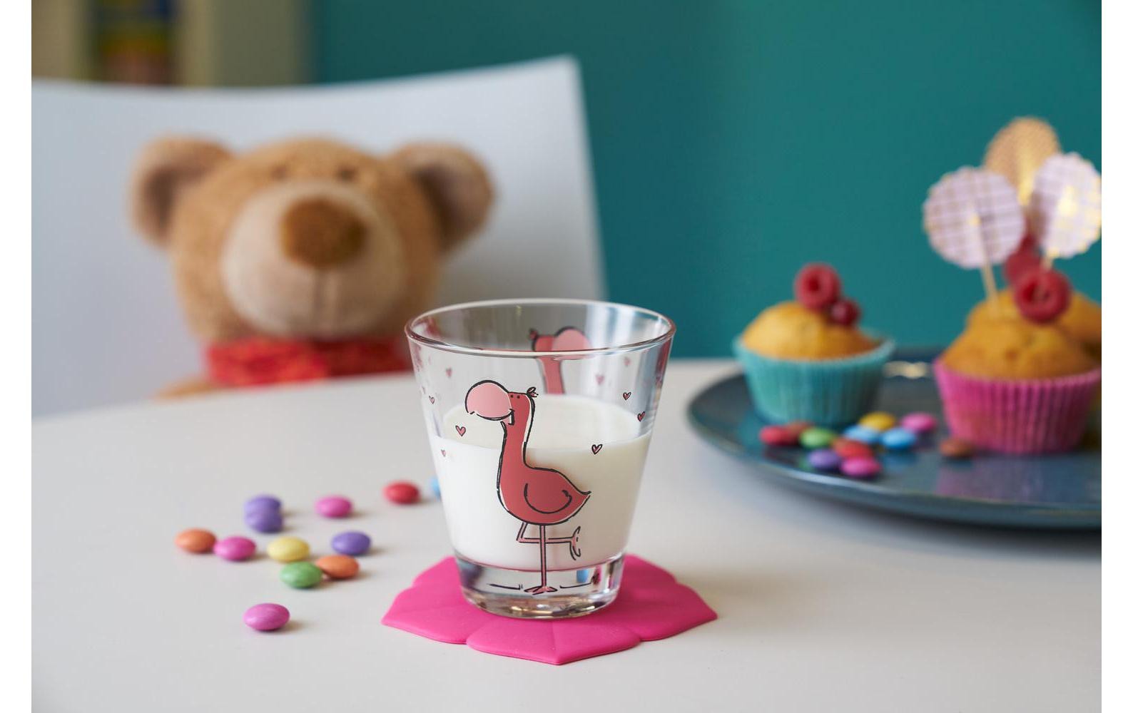 LEONARDO Glas »Bambini Flamingo 215 ml 6 Stück«