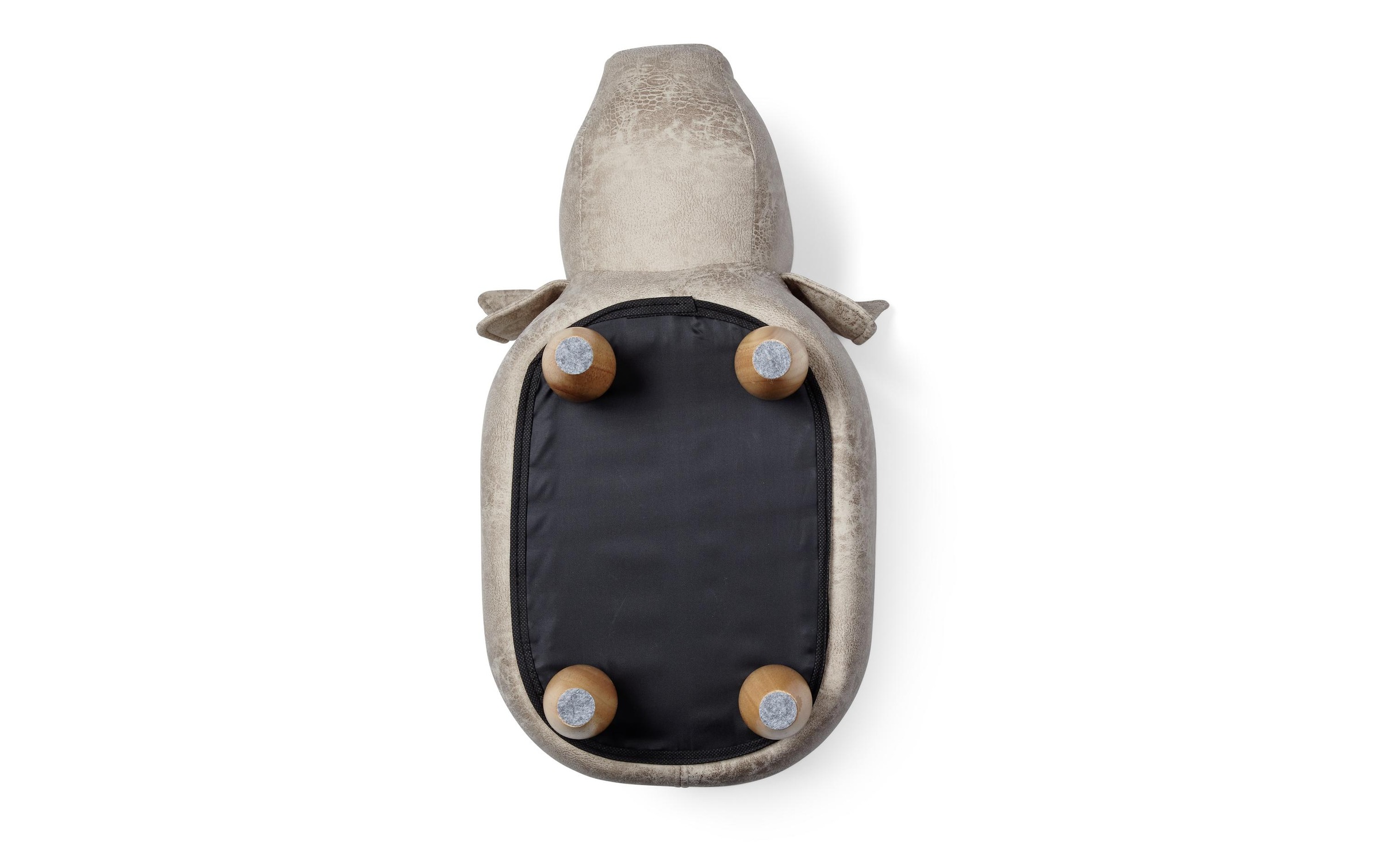Hocker »zoosy Schwein Ernie Grau«