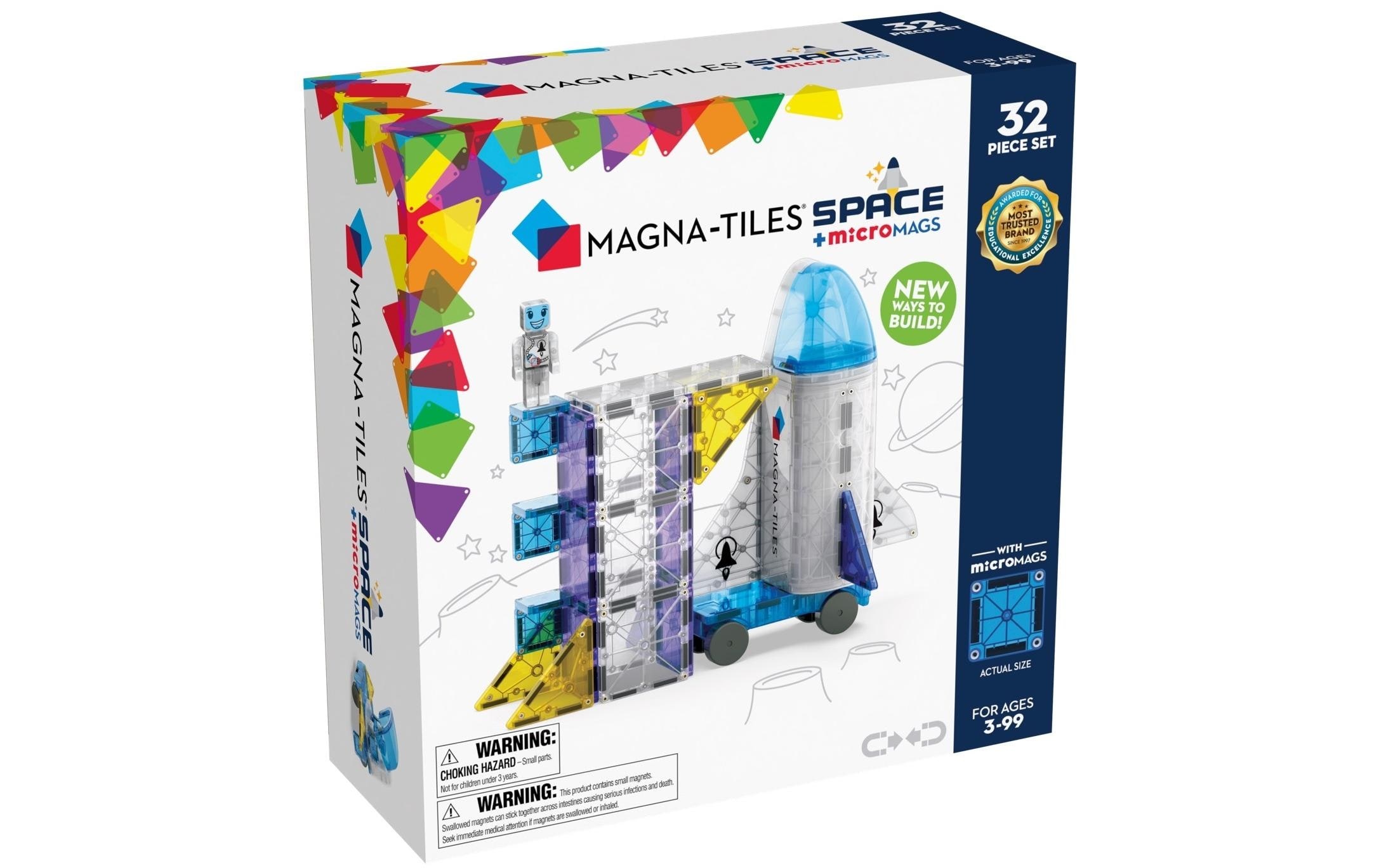 Spielbausteine "Magna-Tiles Weltraum 32-teilig"