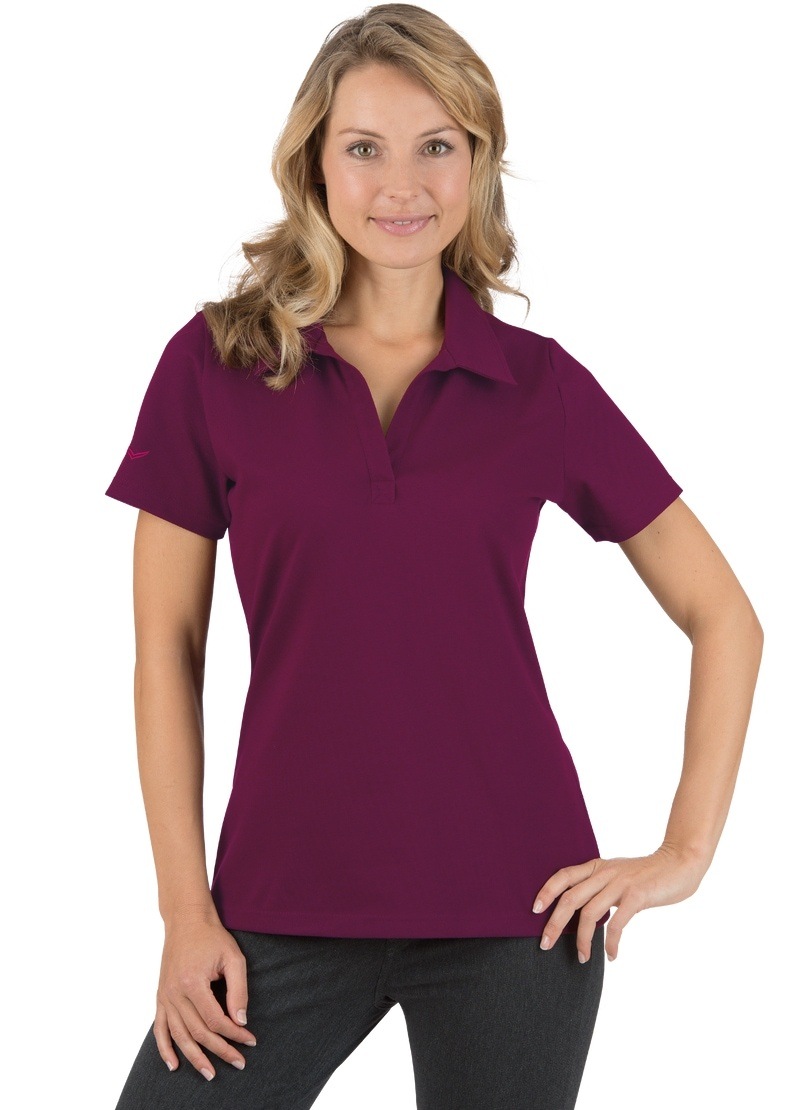 Trigema Poloshirt »TRIGEMA Poloshirt ohne Knopfleiste« 1 Stk.