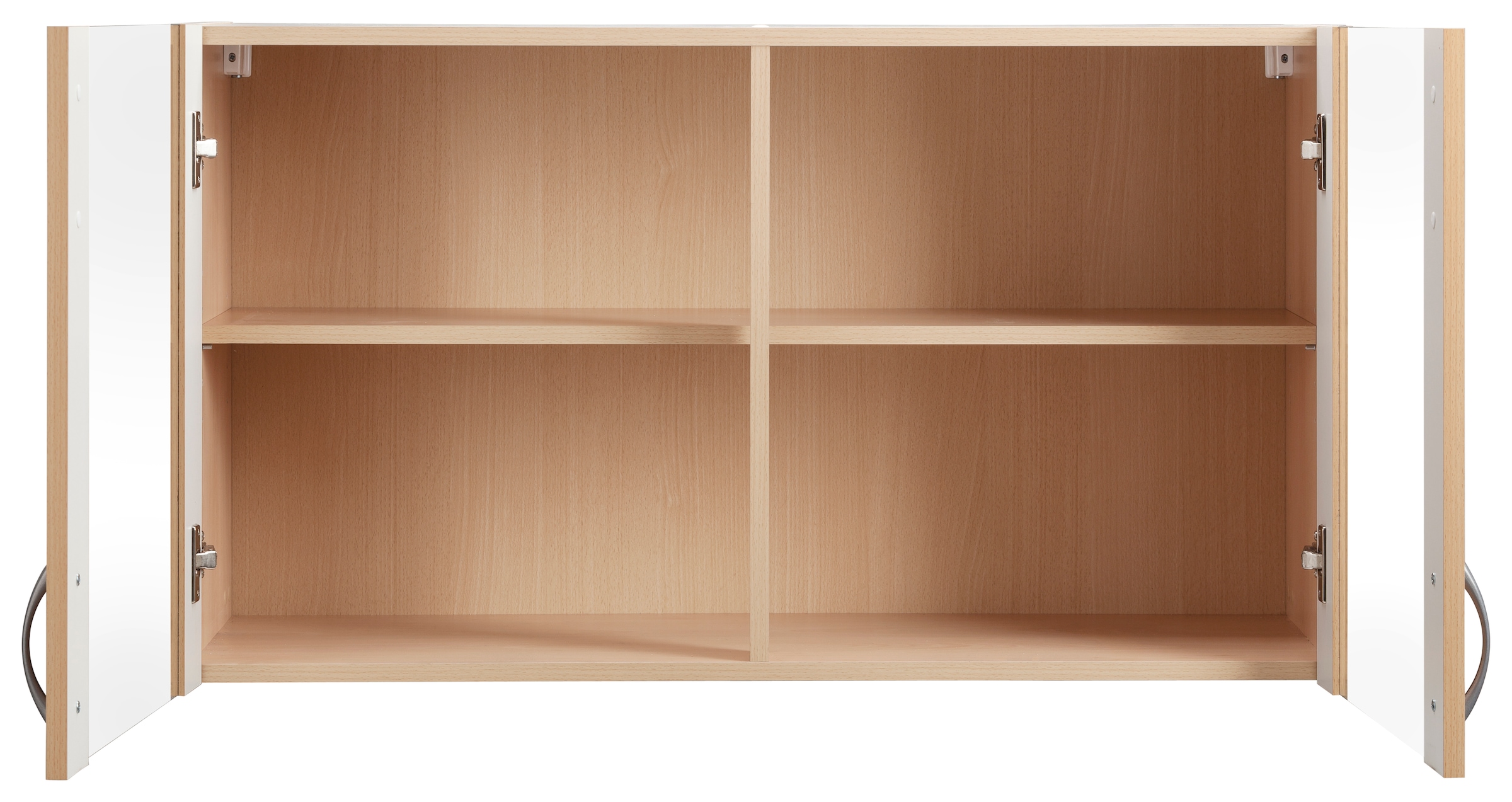 wiho Küchen Glashängeschrank »Kiel«, Front mit Glaseinsatz