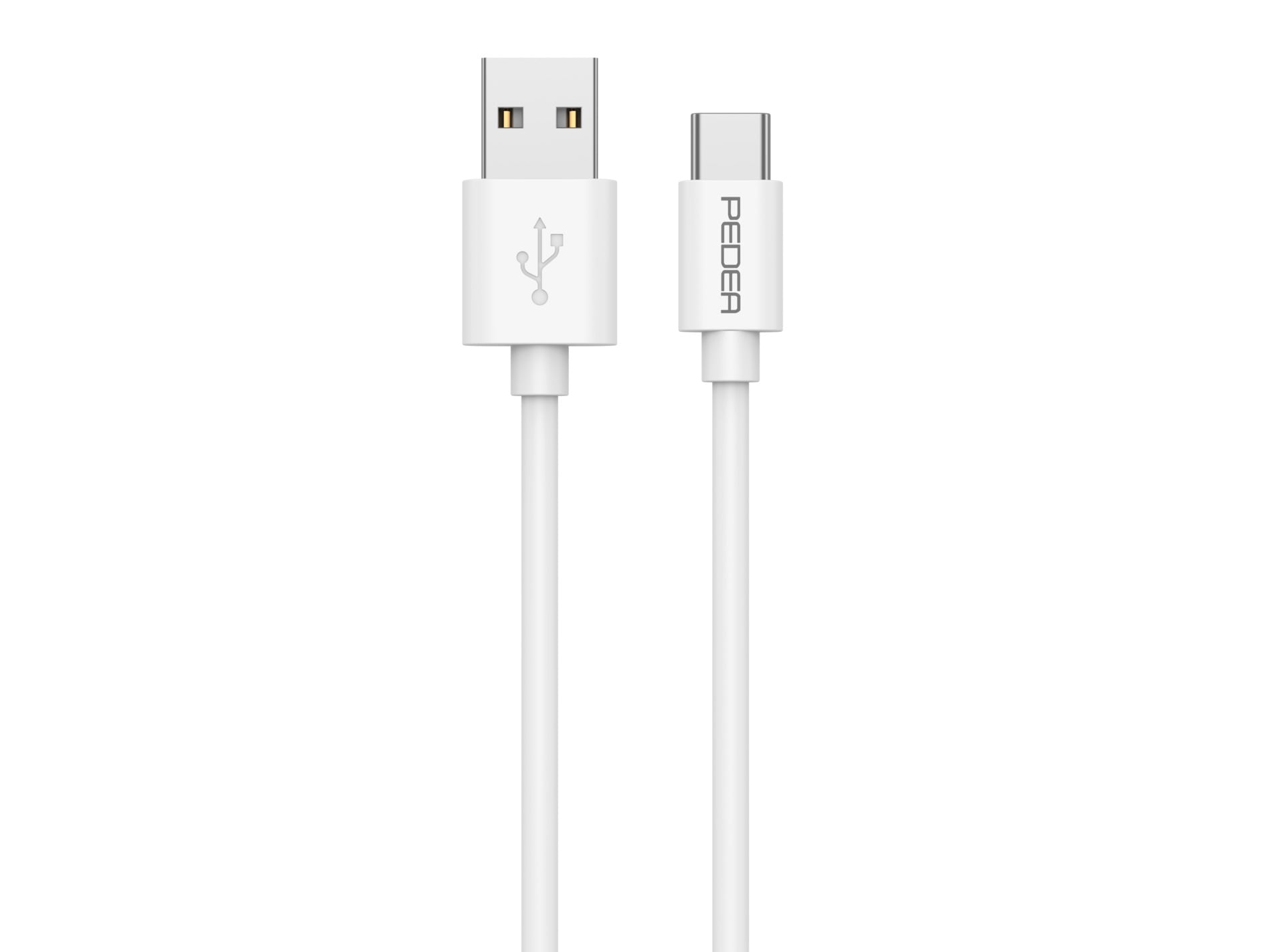 PEDEA USB-Kabel »Schnelllade- und Datenkabel USB-A/USB-C, 1m«, USB Typ A