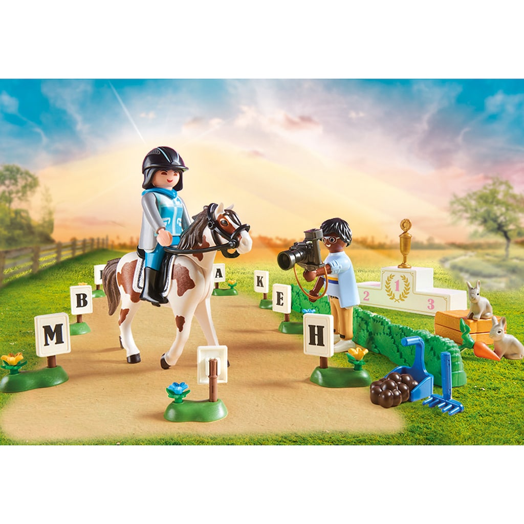Playmobil® Konstruktions-Spielset »Reitturnier (70996), Country«, (188 St.), Made in Germany