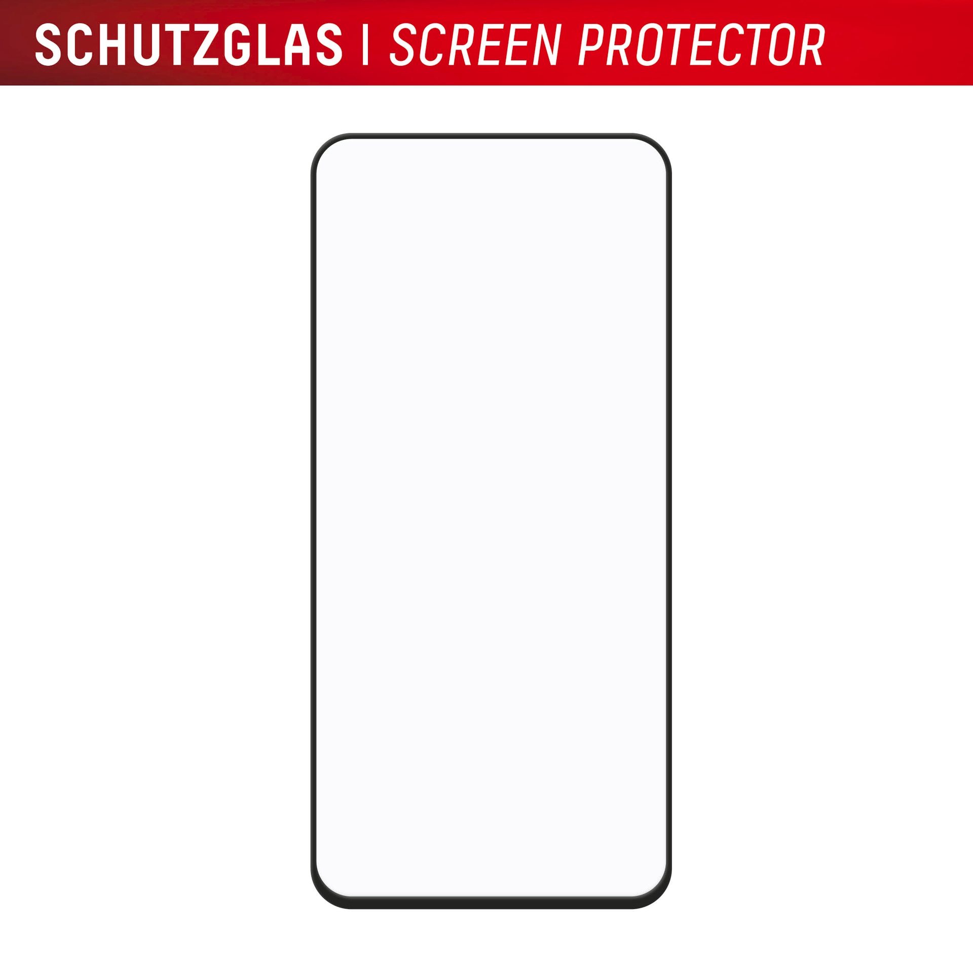 Displex Displayschutzglas »Premium Glass Screen Protector (Full Cover)«, für Samsung Galaxy A56, Displayschutzfolie, Schutzfolie, Bildschirmschutz, kratz- & stossfest