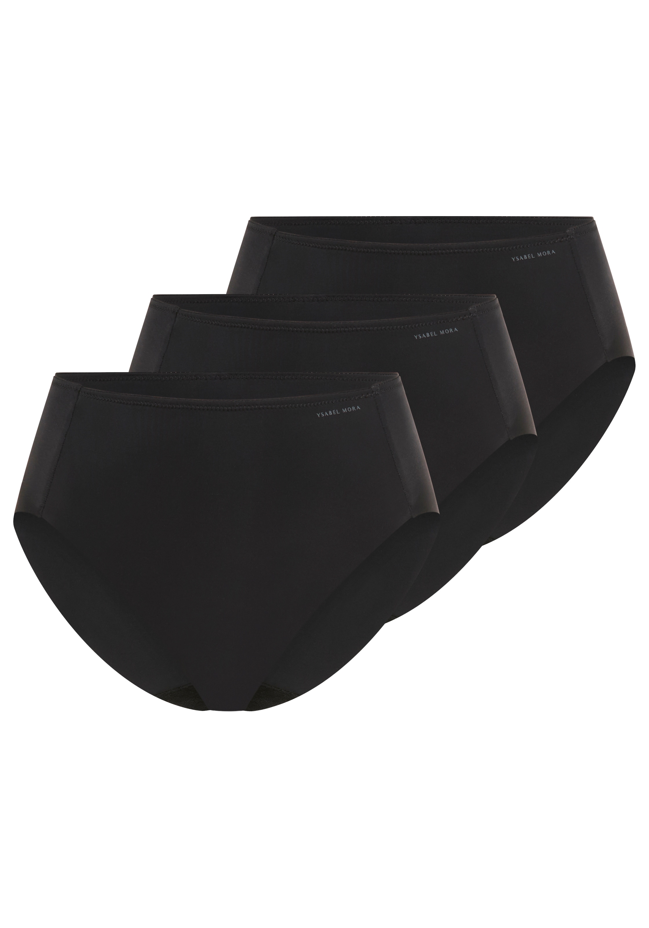YSABEL MORA Shapingslip 3er Pack, aus verstärktem Material und mit bedeckter Passform