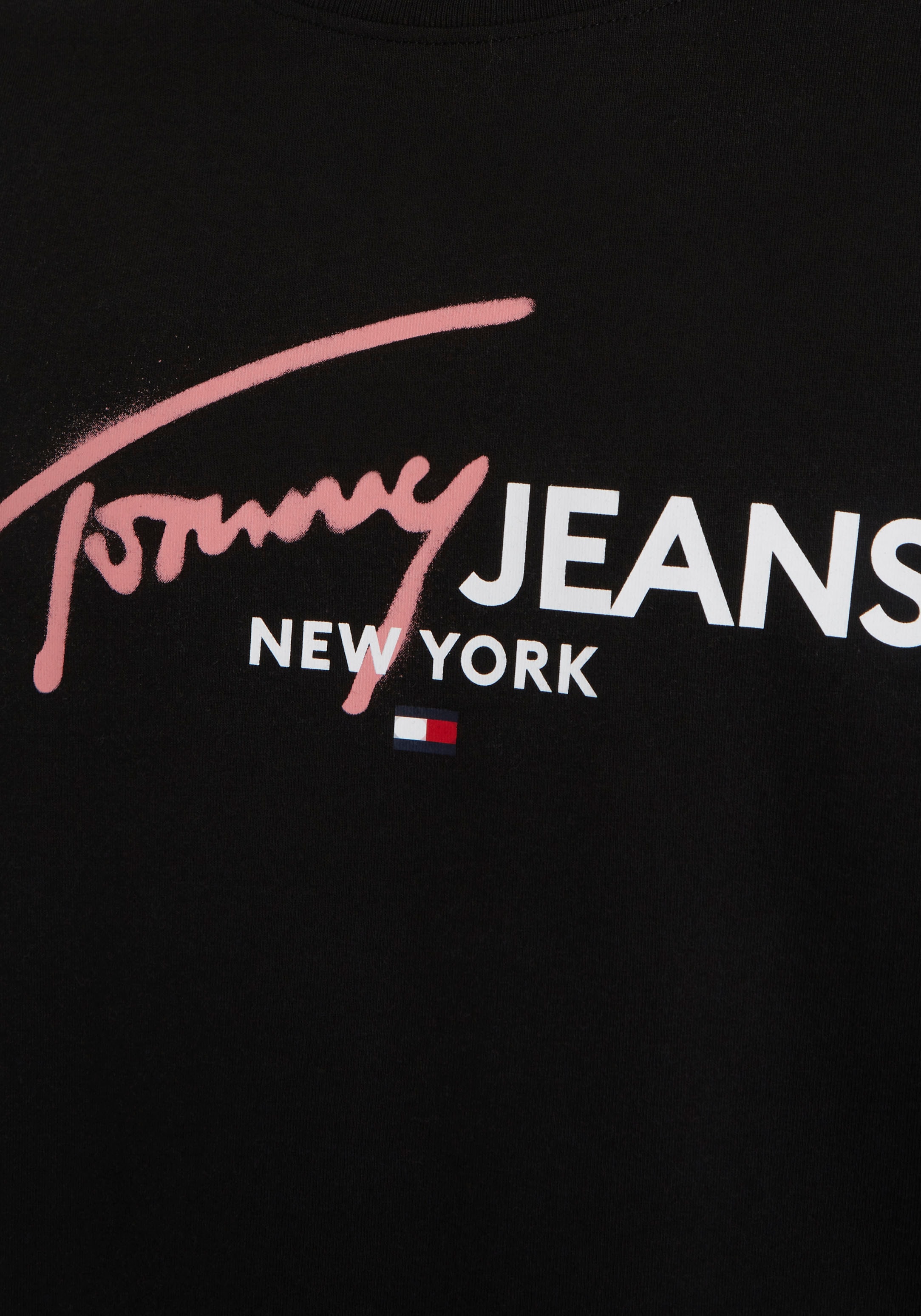 Tommy Jeans Plus T-Shirt »TJM REG SPRAY POP COLOR TEE EXT«, Grosse Grössen