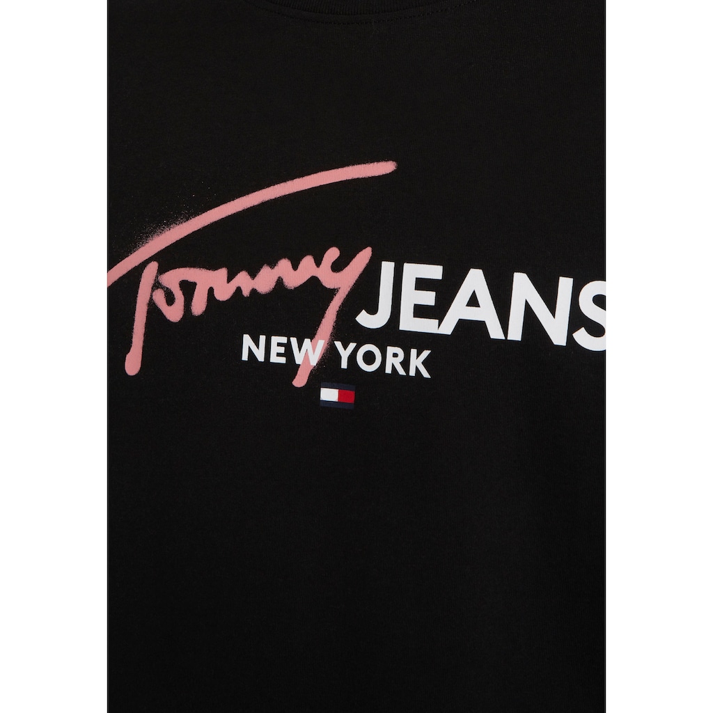 Tommy Jeans Plus T-Shirt »TJM REG SPRAY POP COLOR TEE EXT«