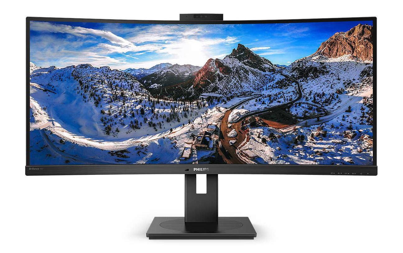 Philips Curved-LED-Monitor »346P1CRH«, 86,02 cm/34 Zoll, 3440 x 1440 px, UWQHD, 4 ms Reaktionszeit, 100 Hz