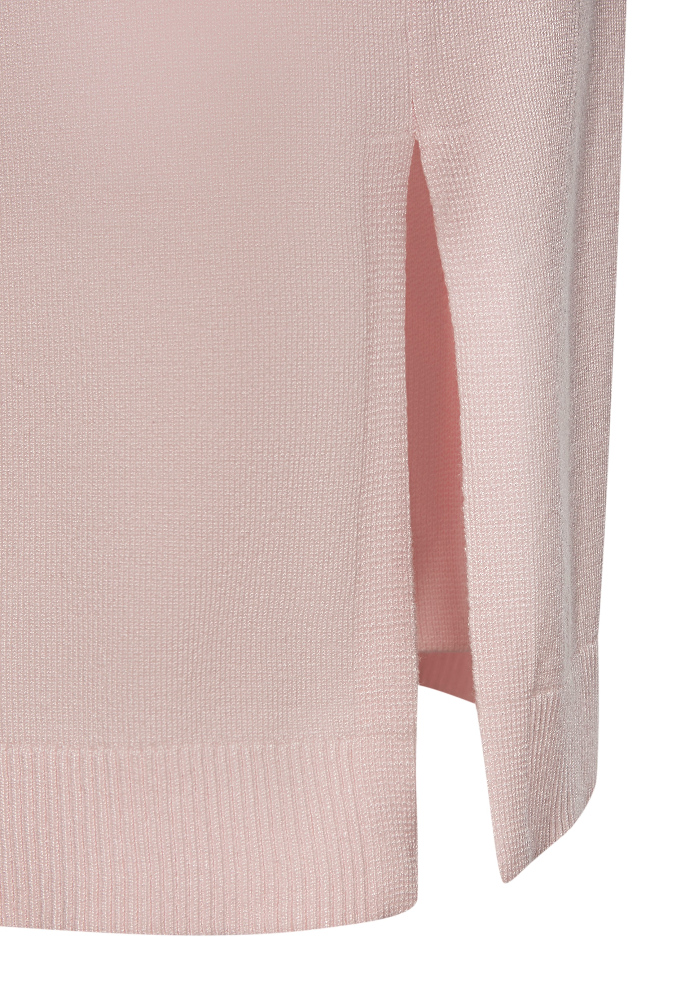 LASCANA Cardigan, mit seitlichen Schlitzen, Longstrickjacke aus weichem Rippstrick