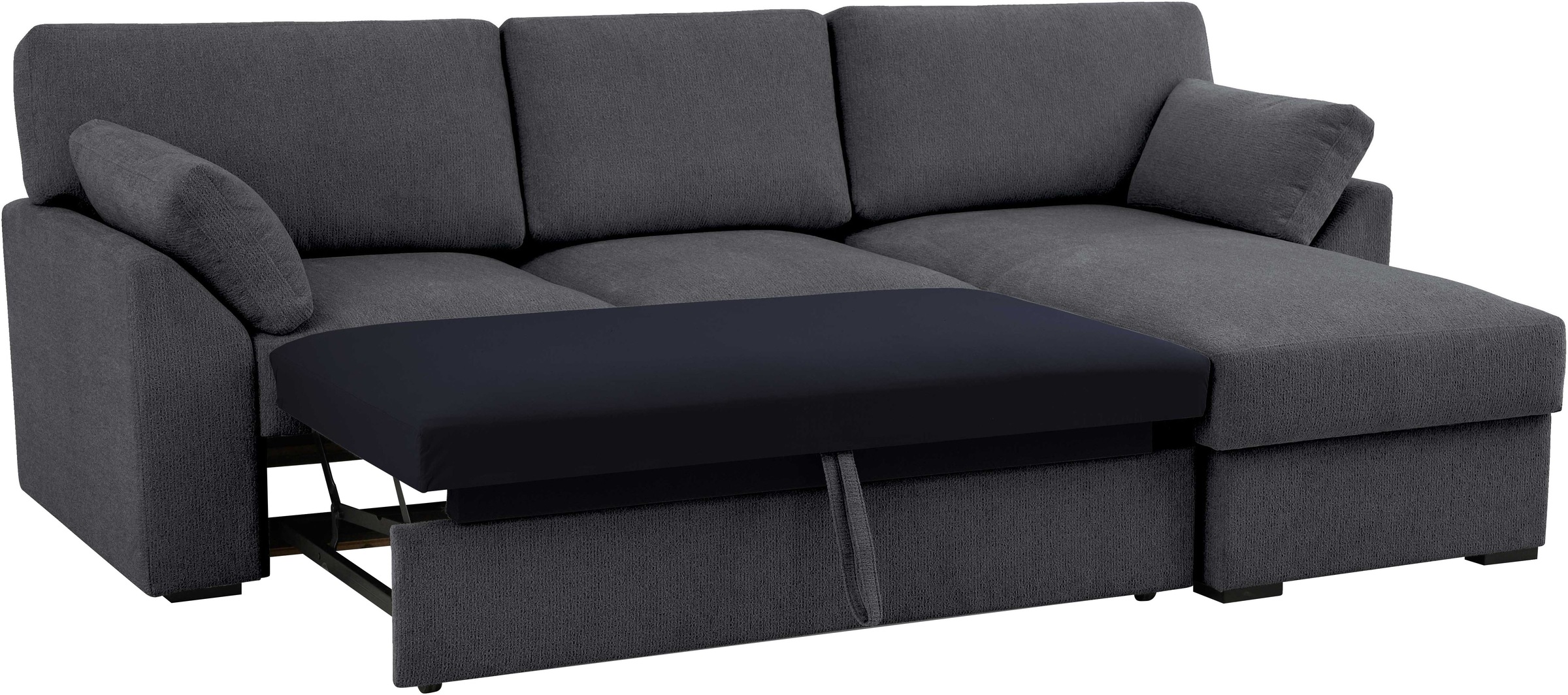 Home affaire Ecksofa »Citry«, Breite 246 cm, Chenille, Bettfunktion, Bettkasten, L-Form