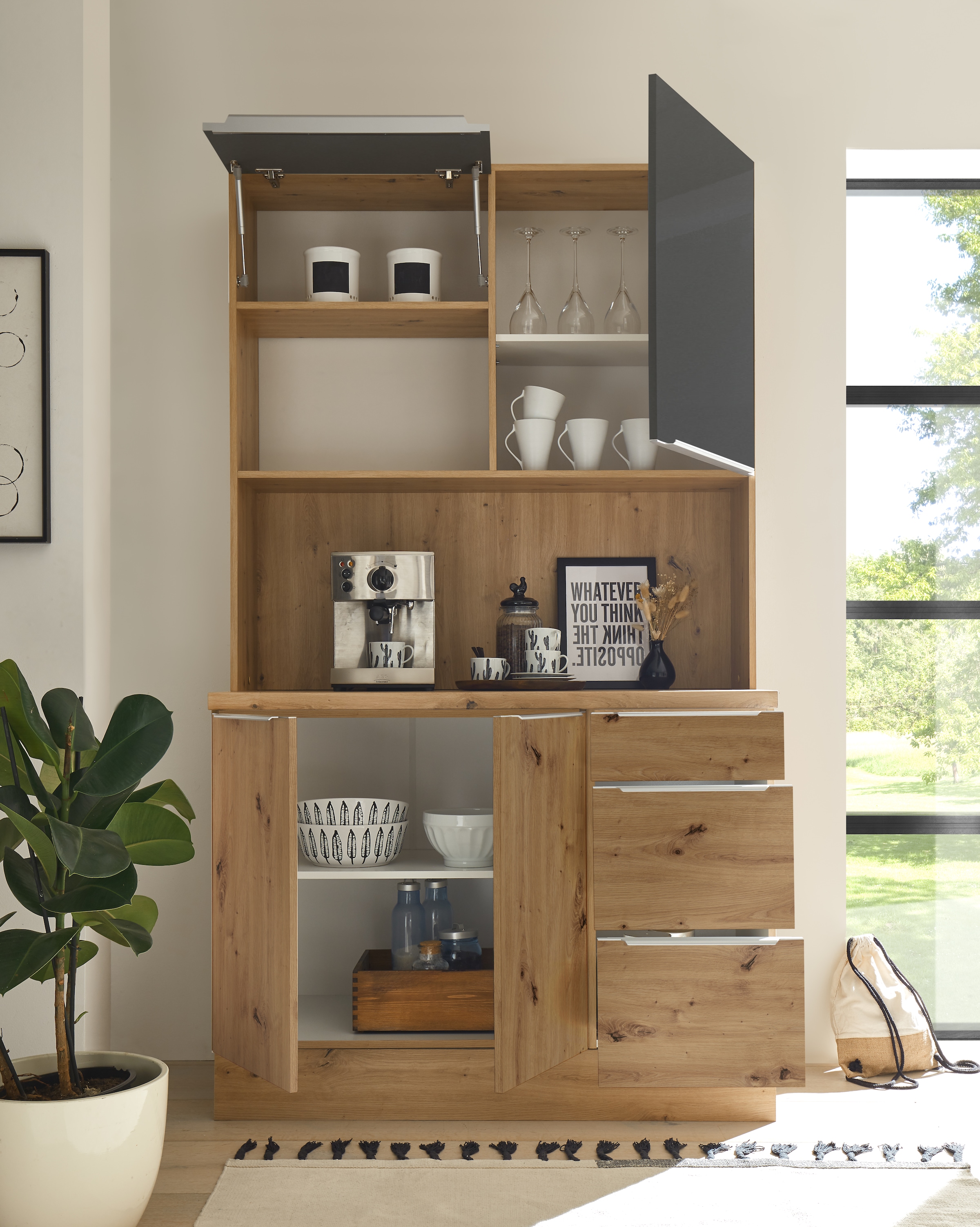 RESPEKTA Buffet »Safado aus der Serie Marleen«, Breite 120 cm, mit Soft-Close