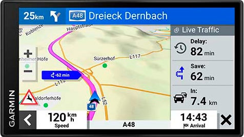 Garmin Navigationsgerät "DriveSmart™ 66 mit Amazon Alexa EU, MT-S" ( Karten-Updates)