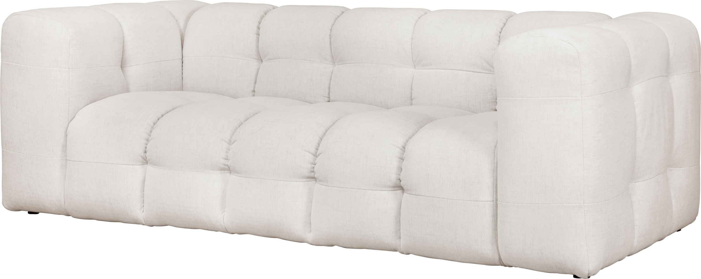 LeGer Home by Lena Gercke 3-Sitzer »TALISHA Designersofa, moderne Steppung, Masse B/T/H: 229/110/75 cm«, aufwendig gepolstert, hoher Sitzkomfort