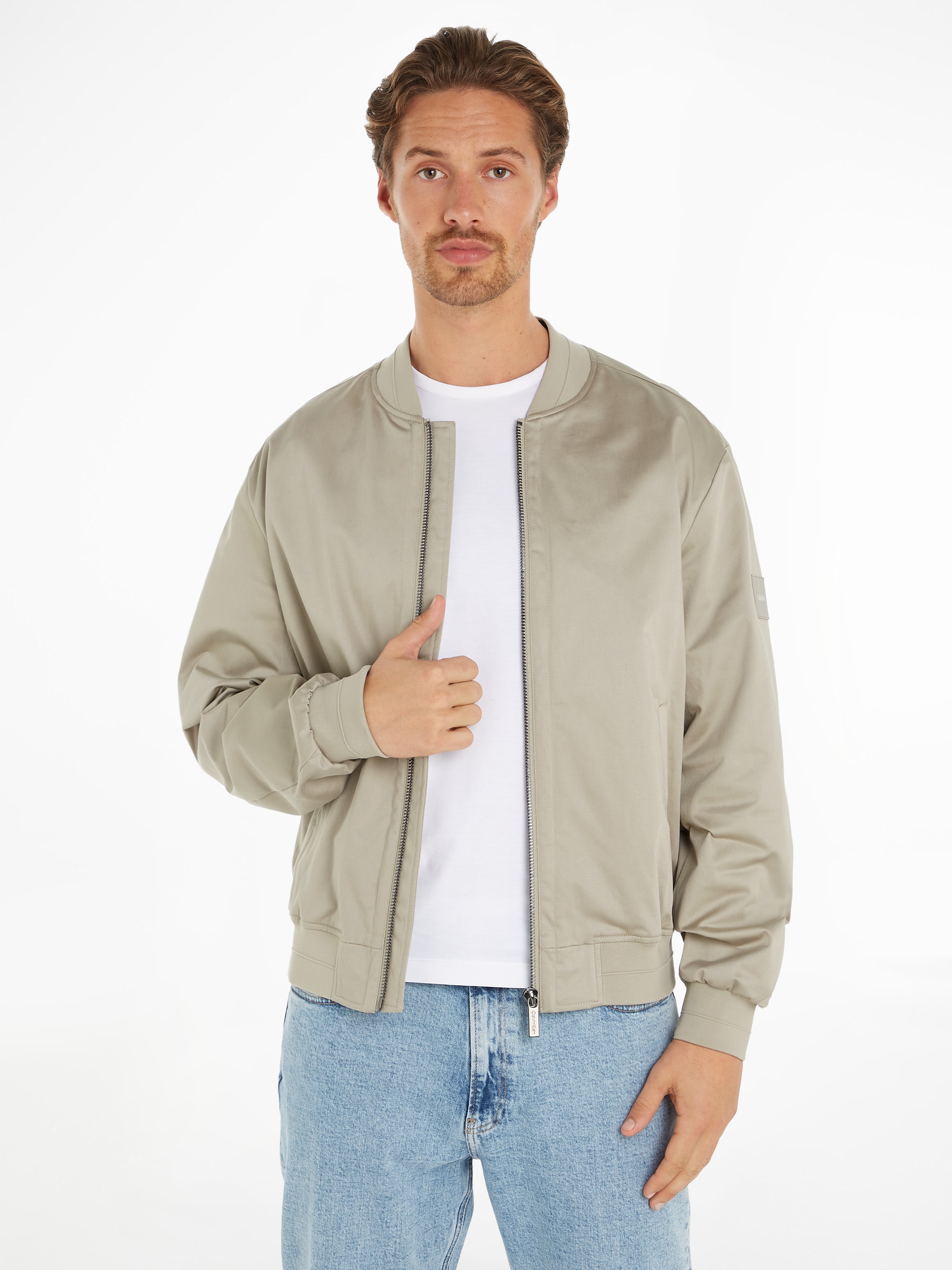 Collegejacke »SATEEN STRETCH HERO BOMBER«