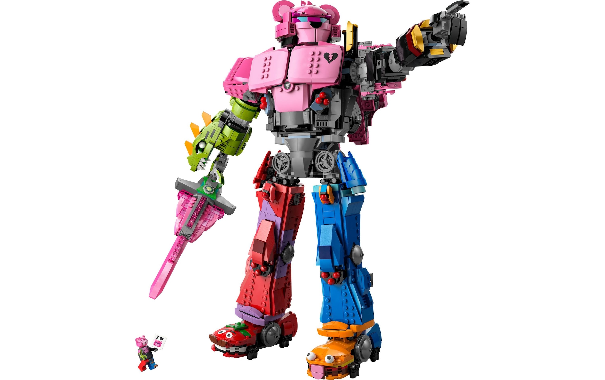 LEGO® Spielbausteine »LEGO® Fortnite Mecha-Anführer 77078«, (2503 St.)