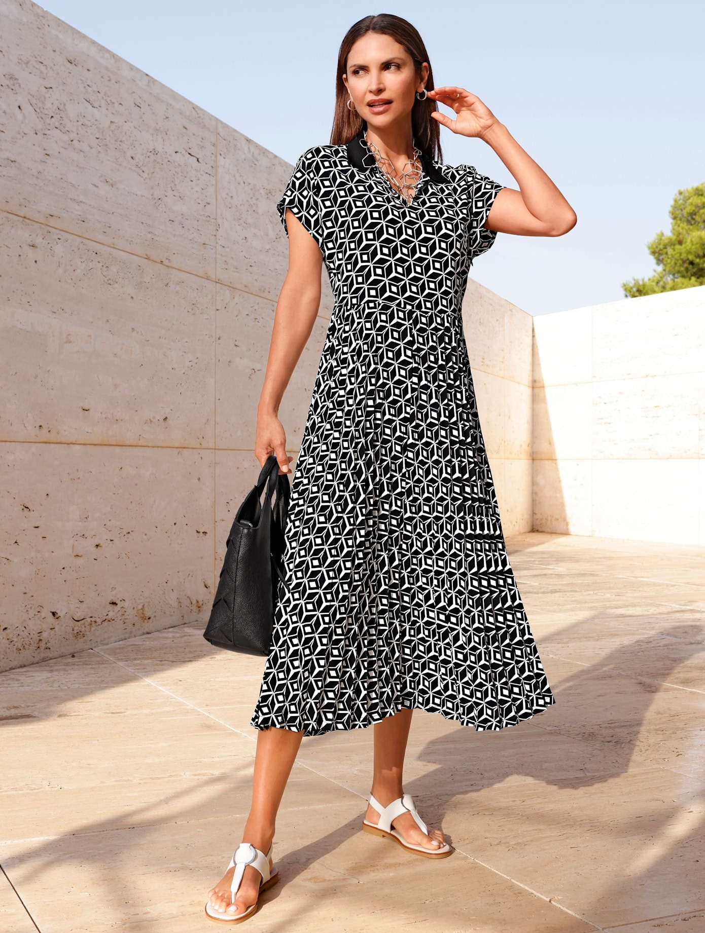 Inspirationen Shirtkleid »Druck-Kleid«